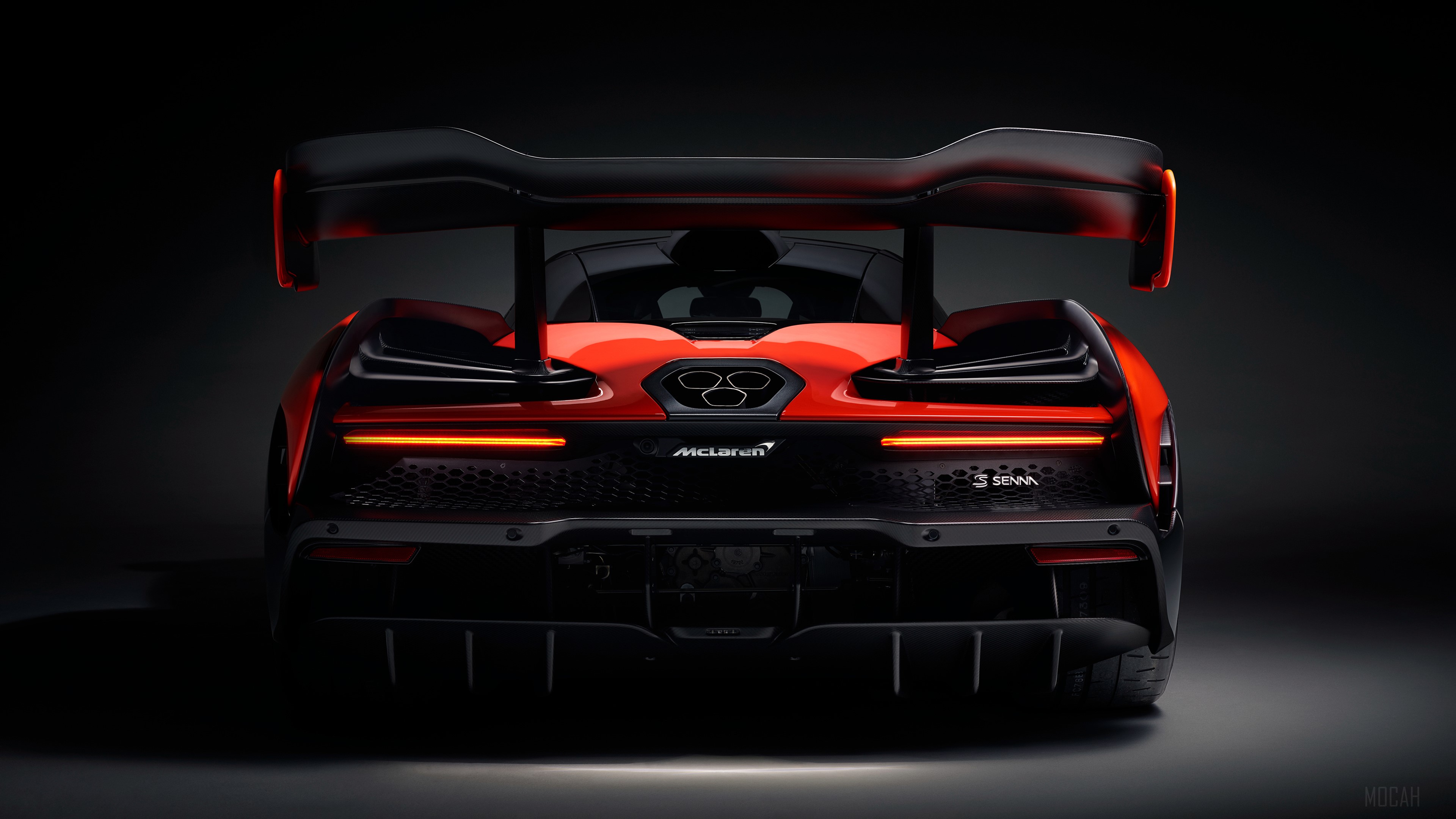 McLaren Senna Rear HD Wallpaper
