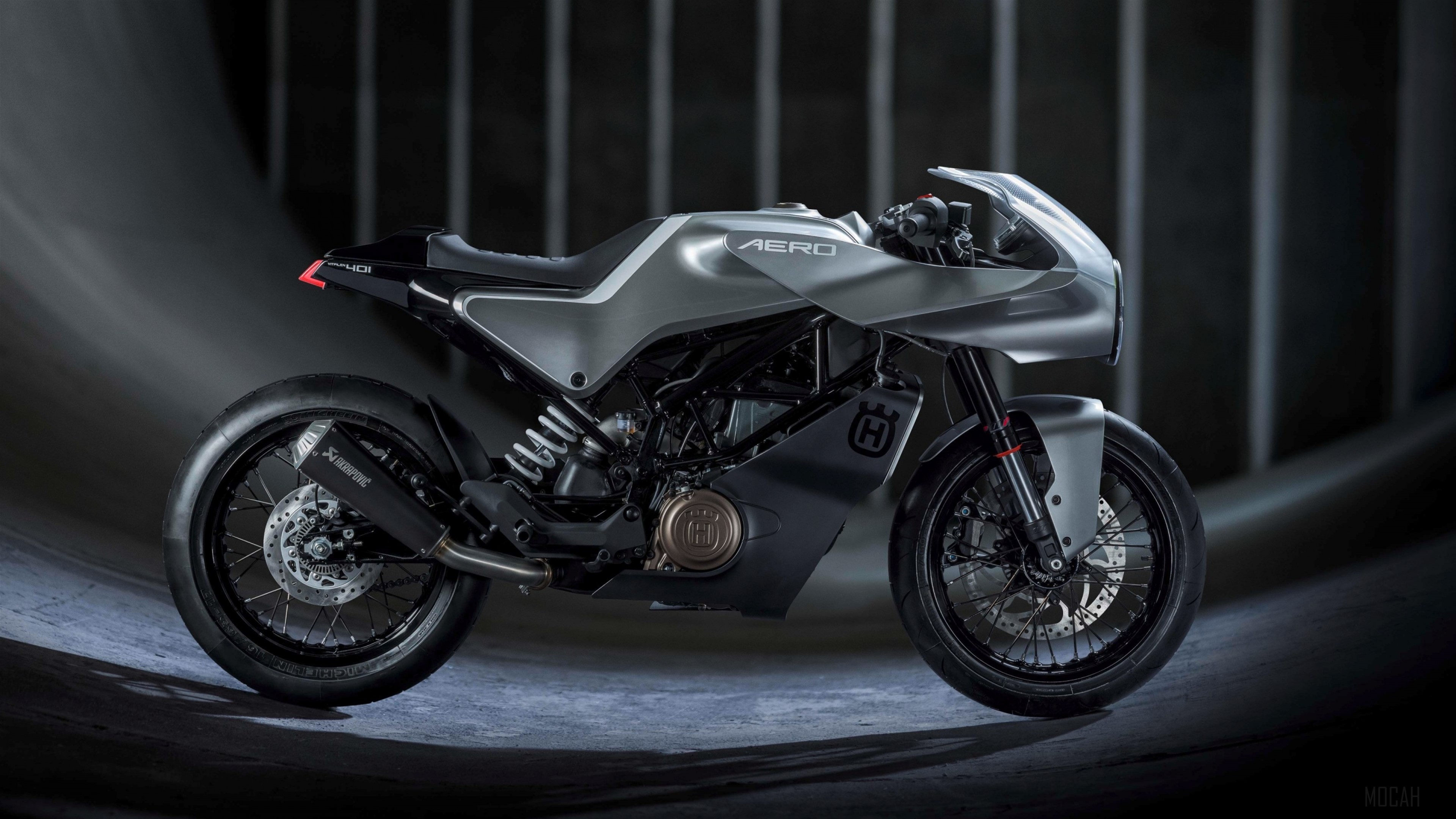 Husqvarna Vitpilen 401 Aero Concept motorcycle HD Wallpaper