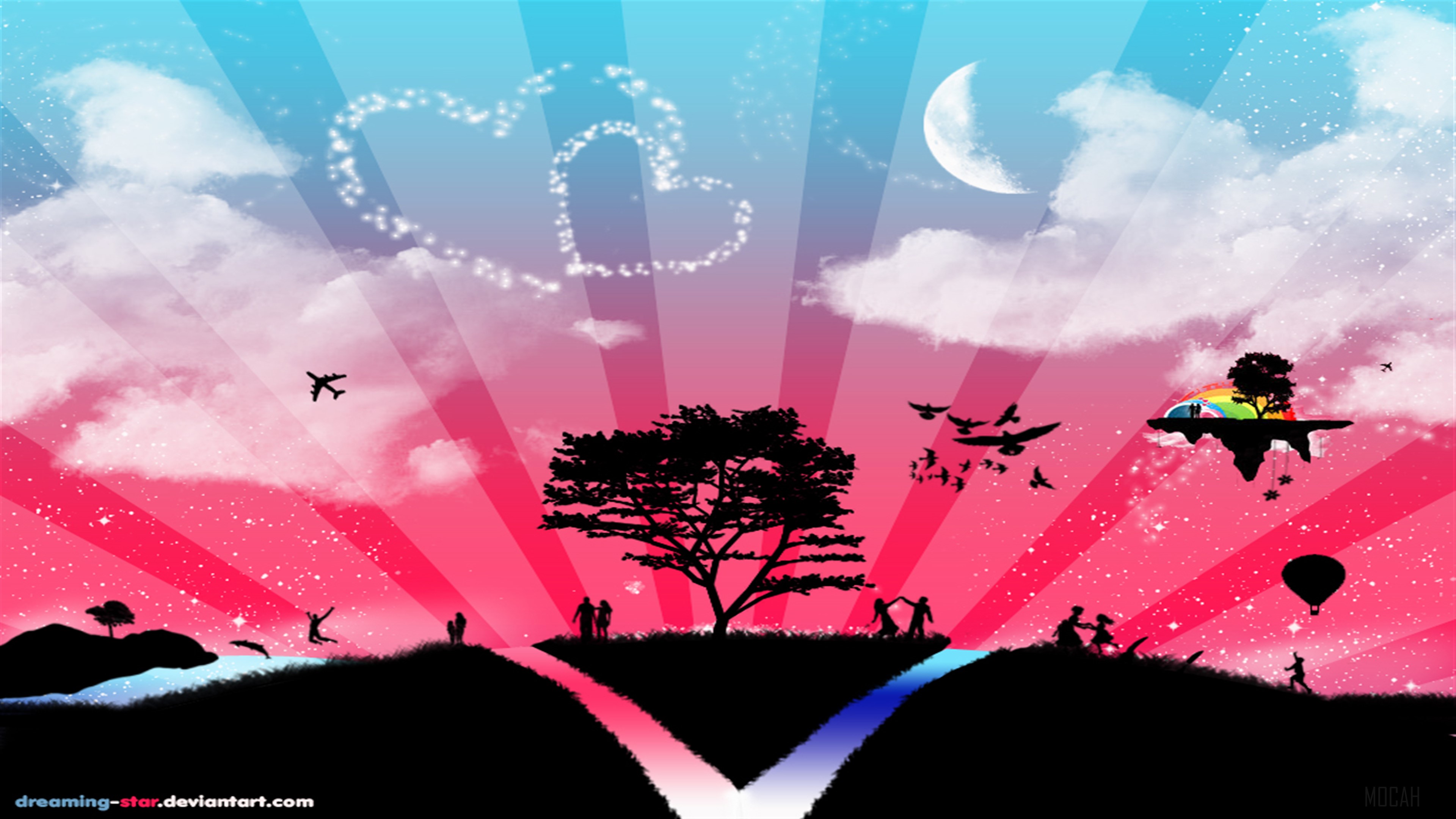 World of Love HD Wallpaper