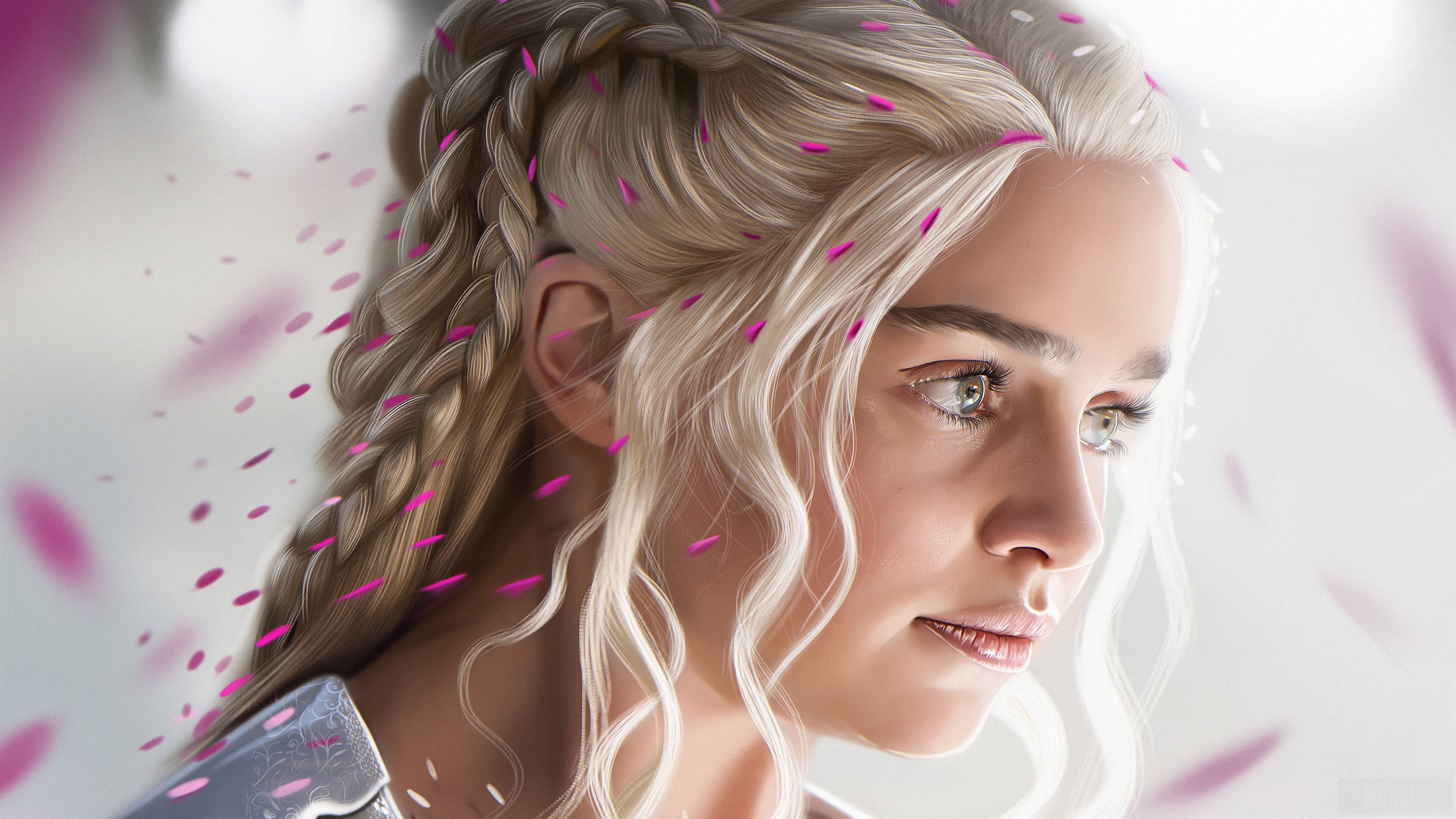 Daenerys Targaryen Artwork HD Wallpaper