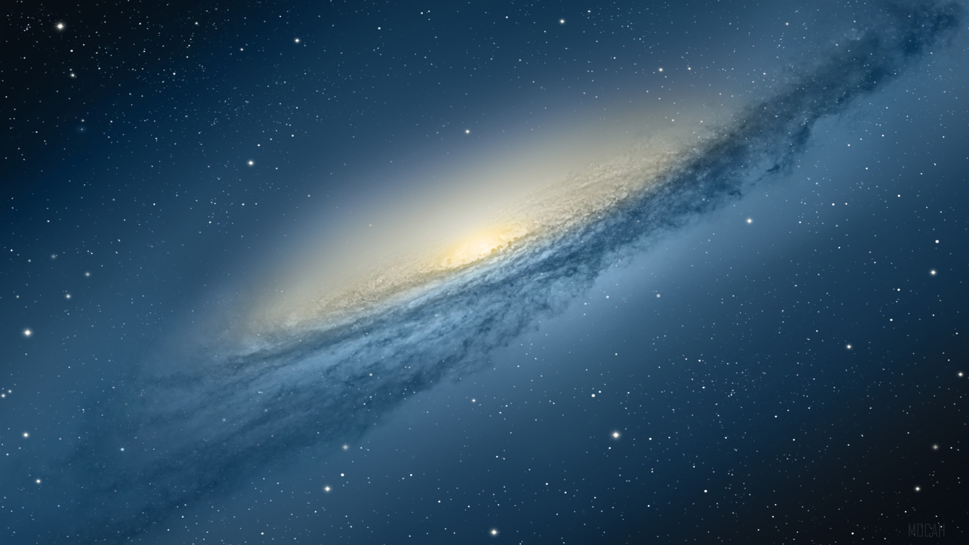 OS X Mountain Lion 4K Galaxy Wallpaper HD Wallpaper