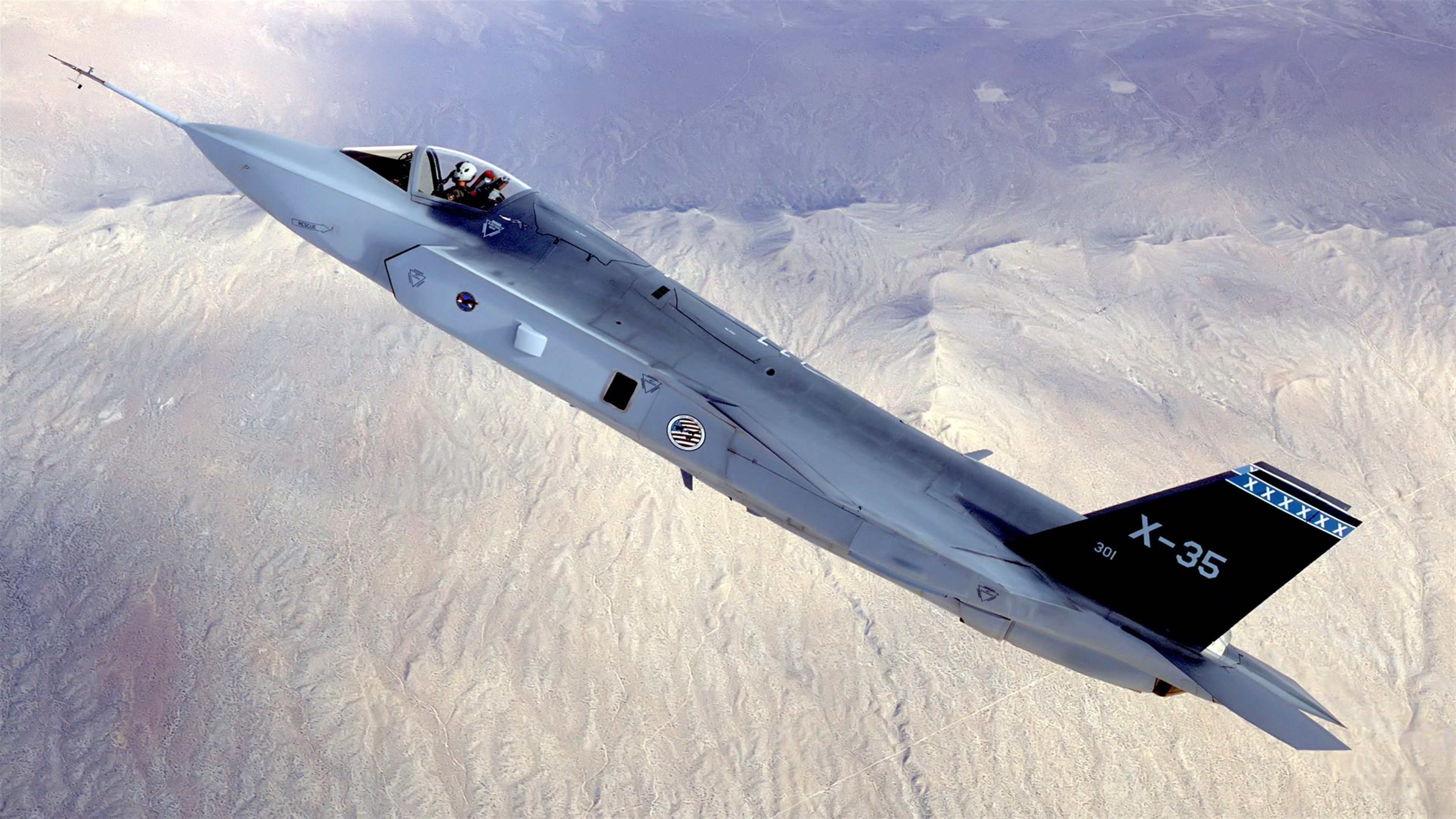 US Airforce X-35C 4K HD Wallpaper