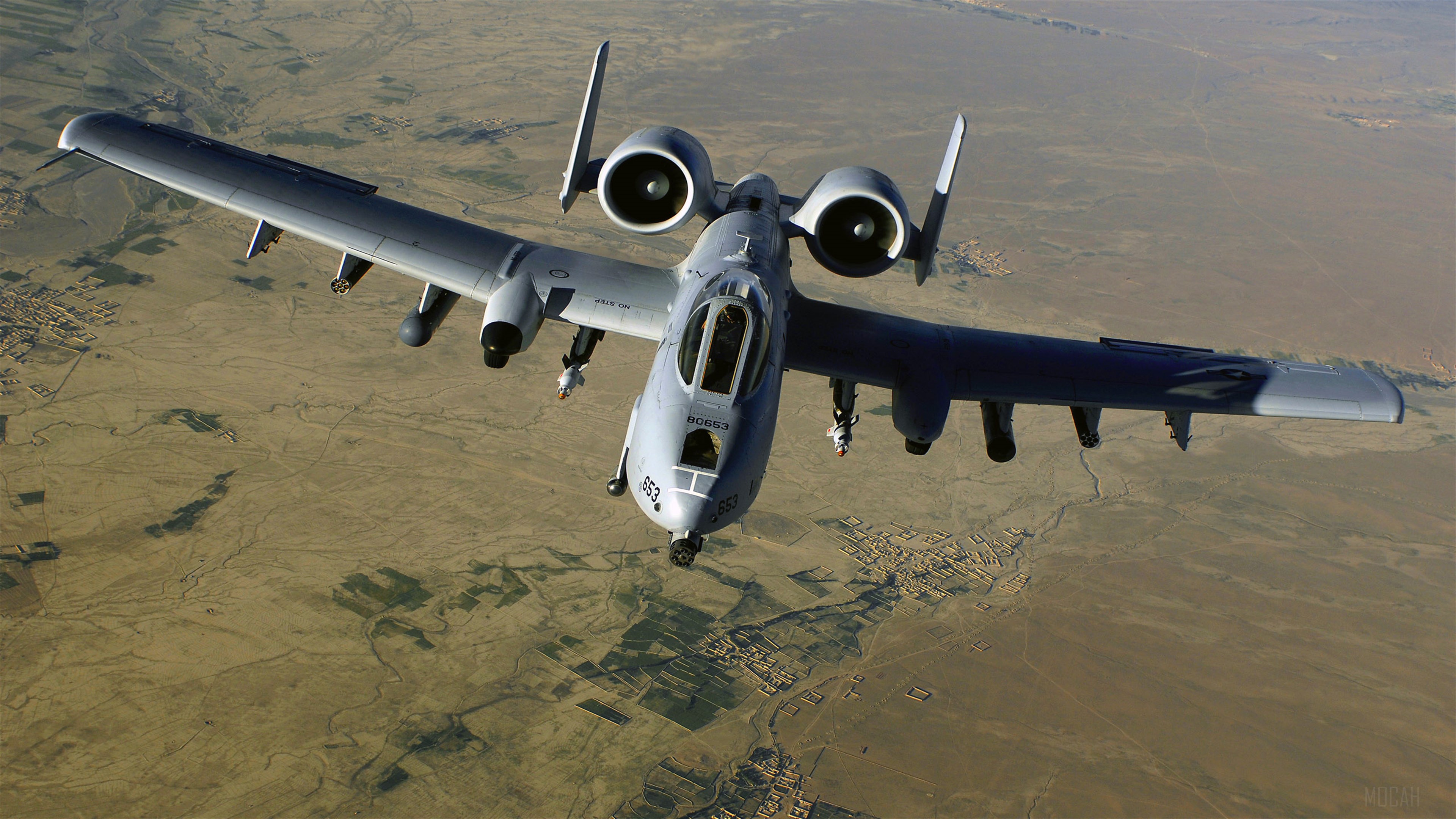 A-10 Thunderbolt II Air Support 4K HD Wallpaper