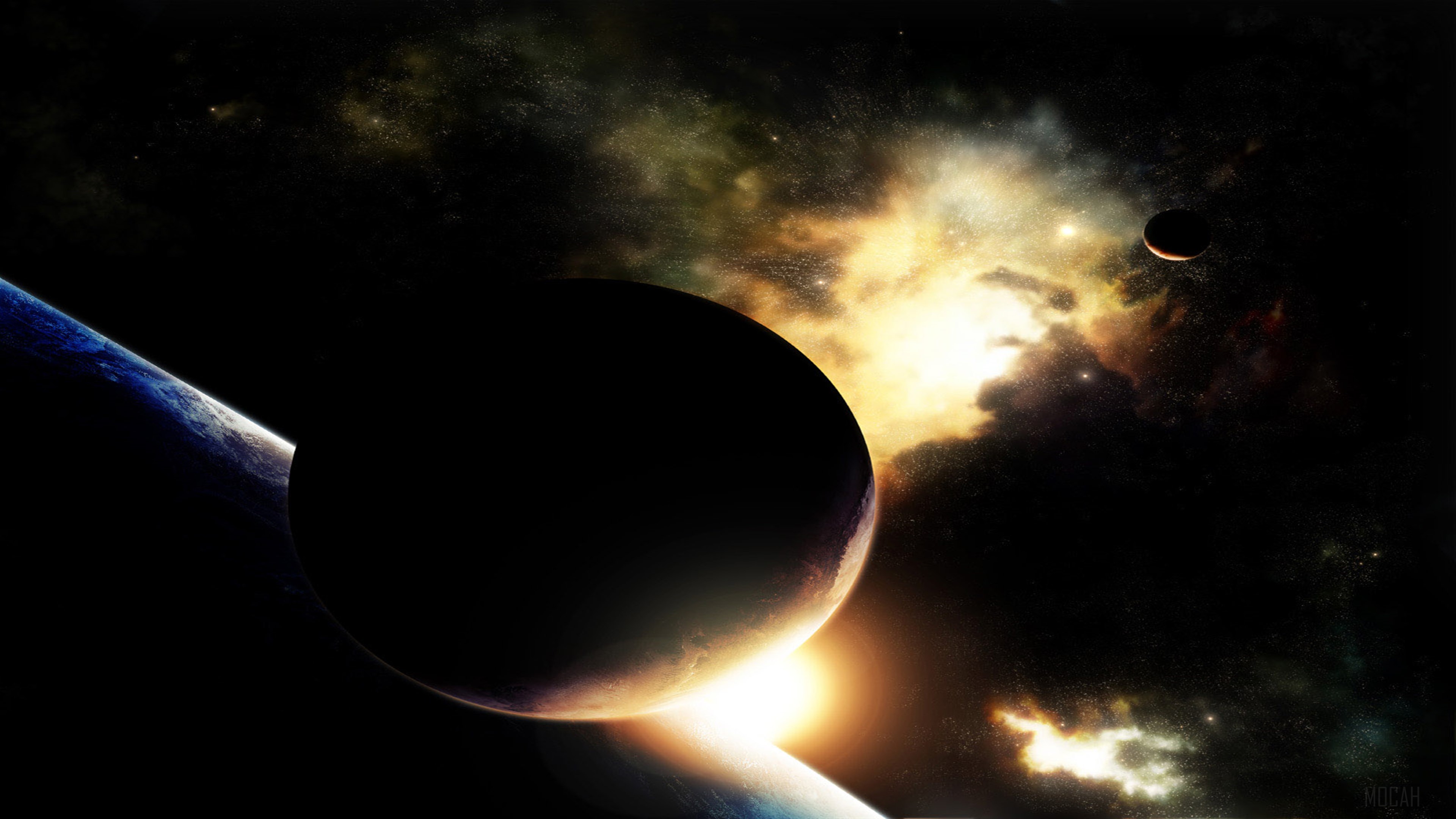 The Dark Space HD Wallpaper