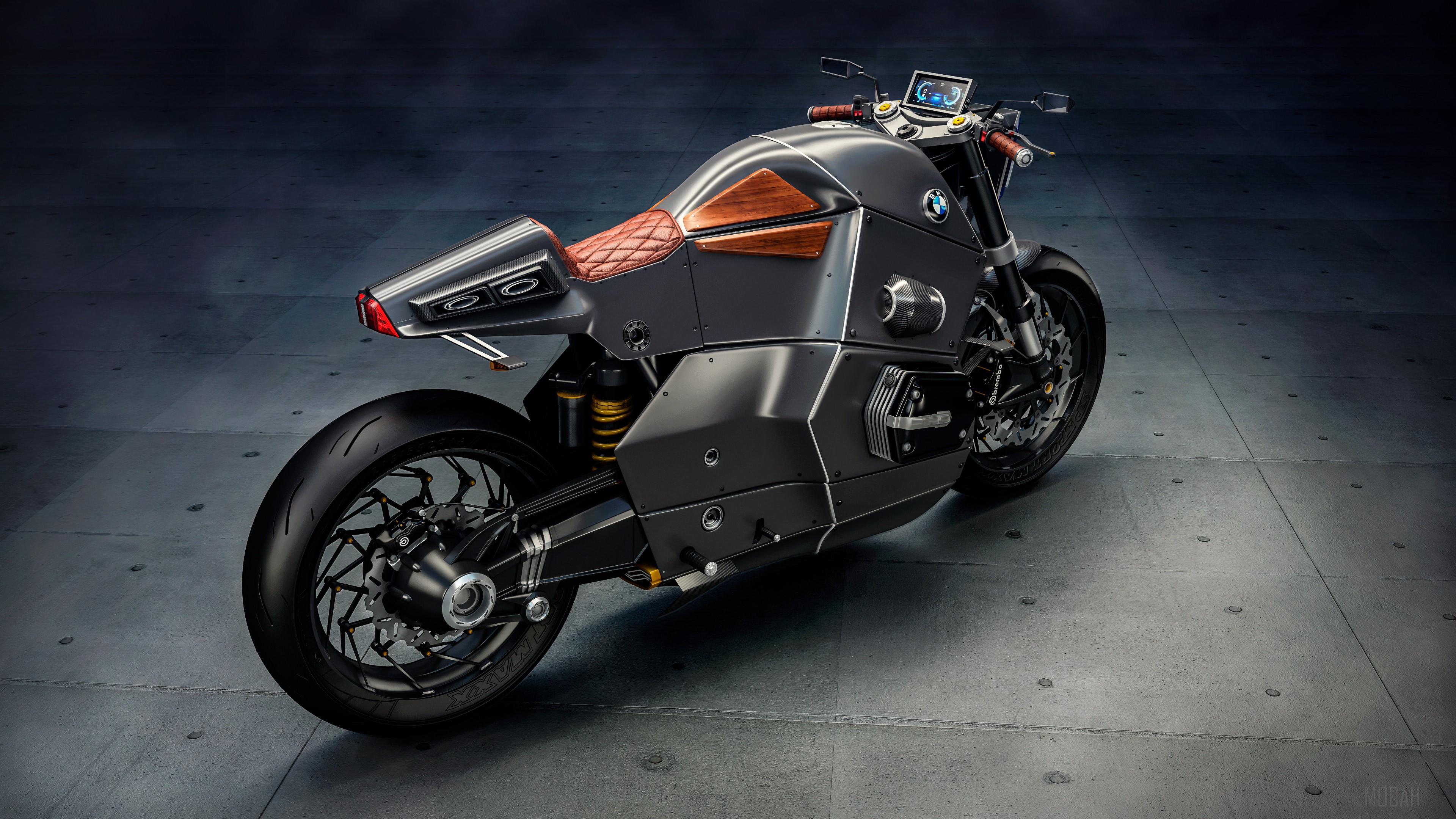 BMW Urban Racer Future Bike HD Wallpaper