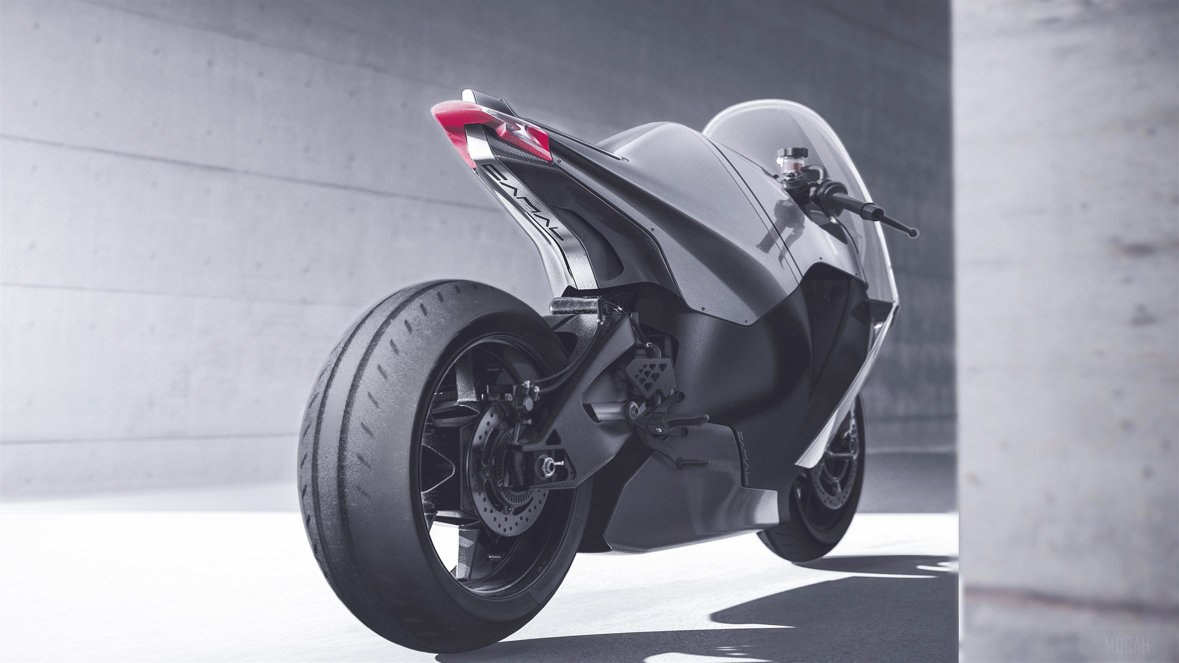 Yamaha Electric Supersport Motorcycle 4K HD Wallpaper