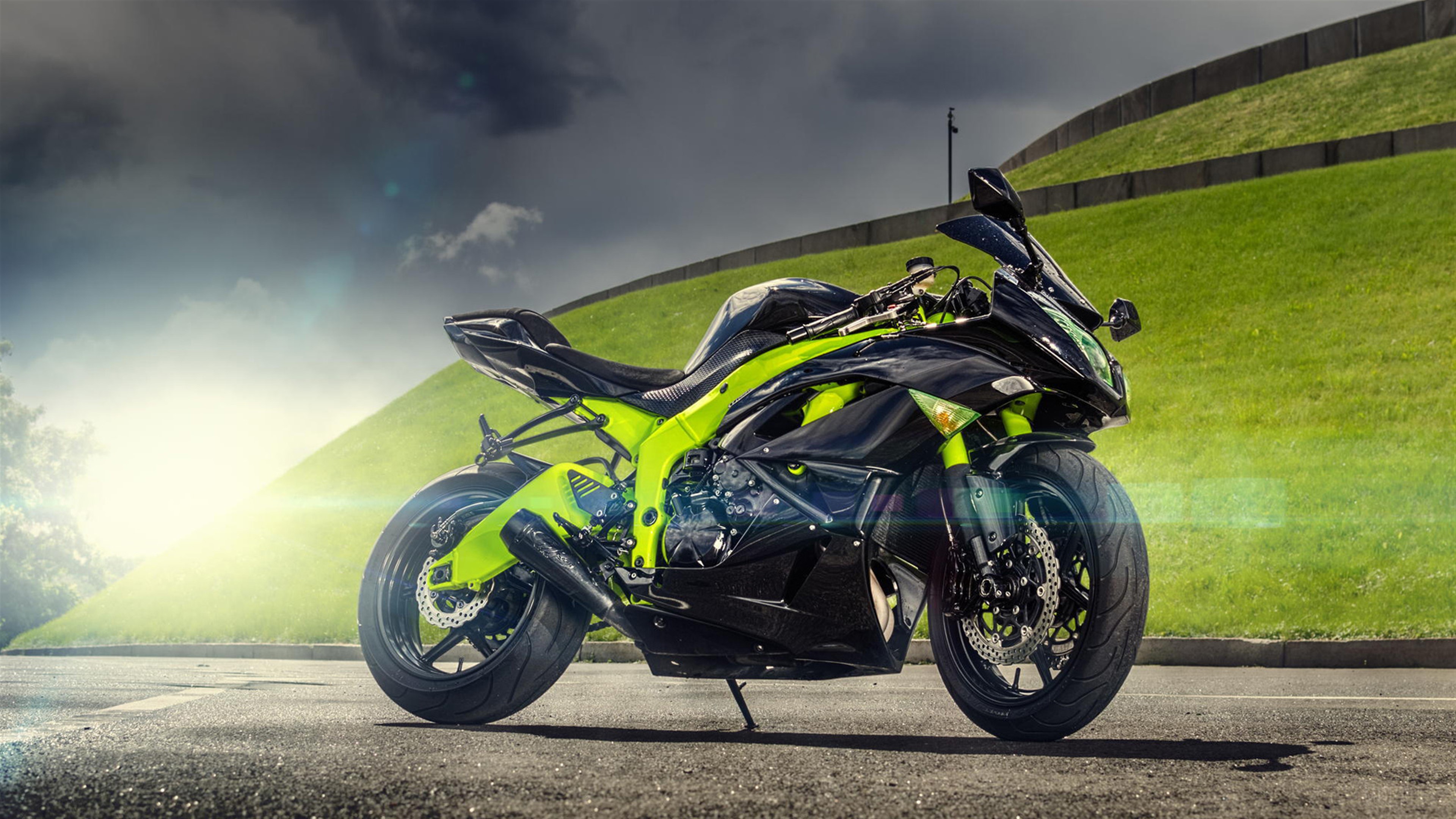 2015 NINJA ZX 6R HD Wallpaper