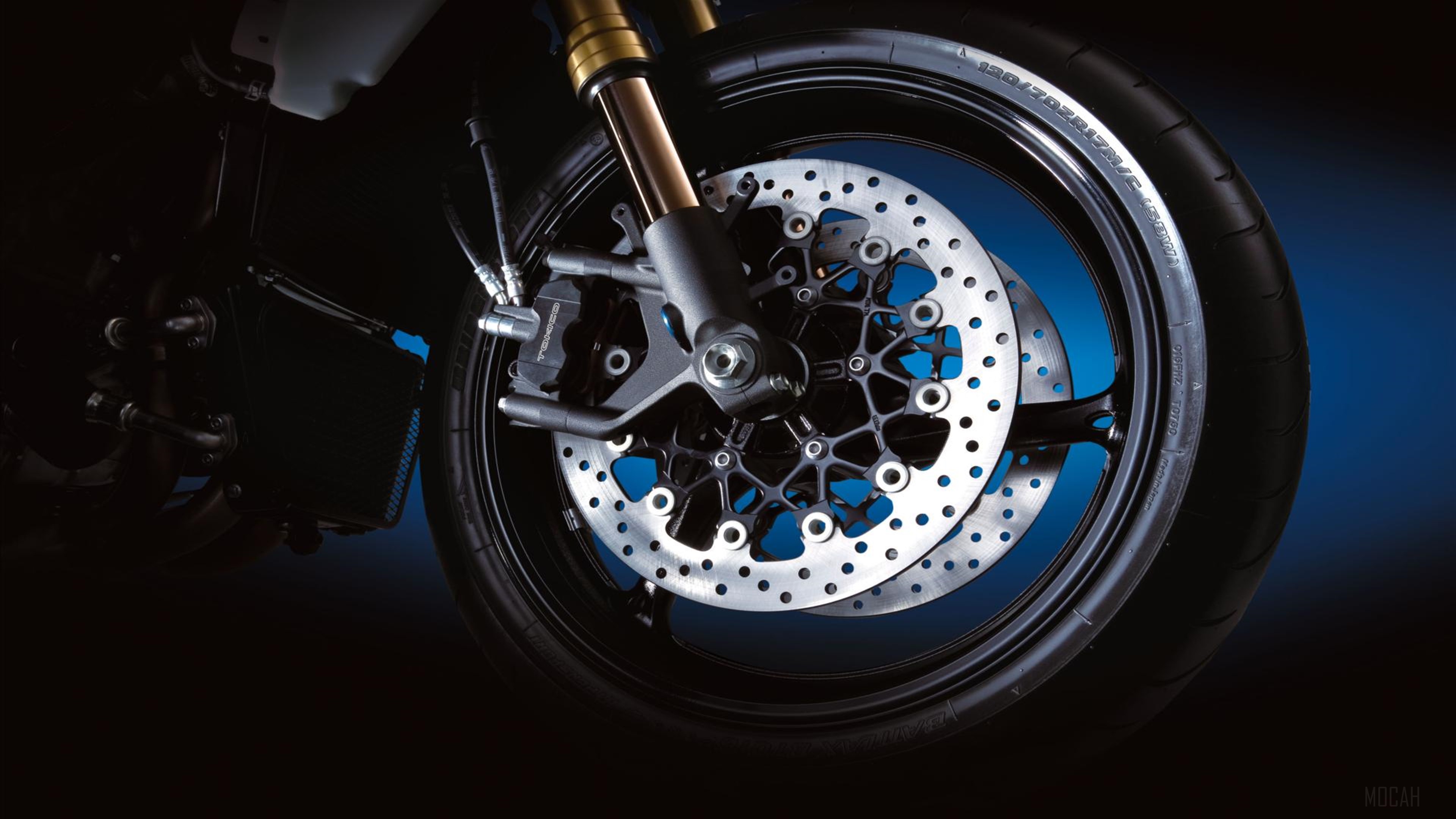 Suzuki GSX R1000 Front Wheel and Brake 4K HD Wallpaper