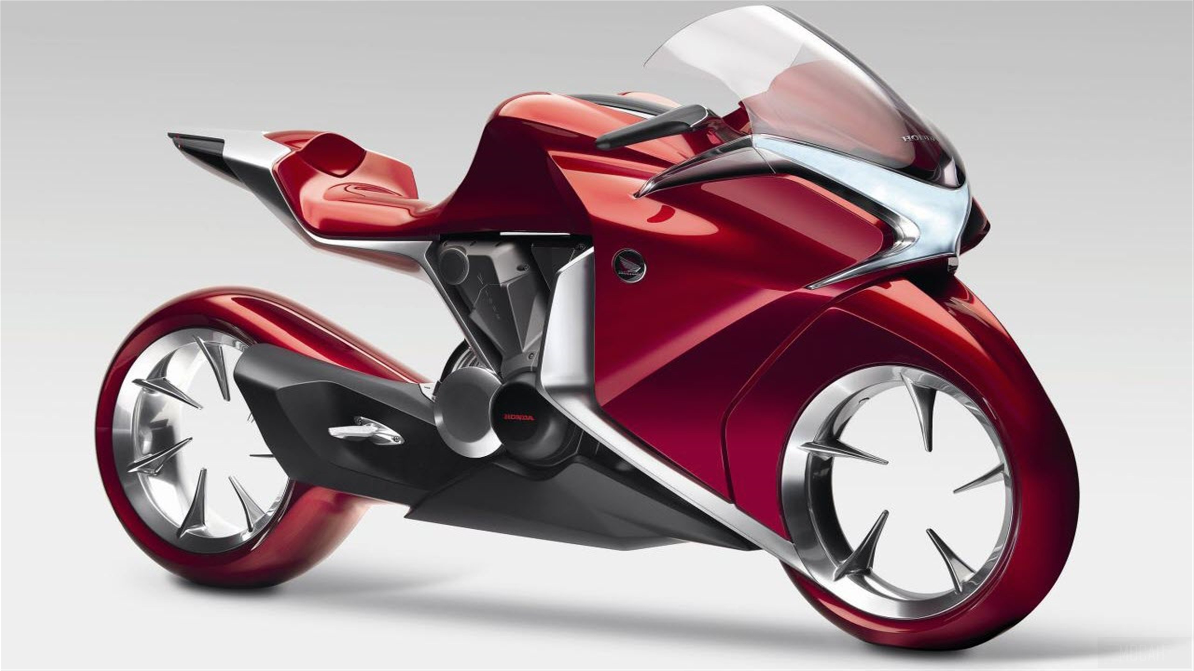 Honda V4 Concept Motorcycle 4K HD Wallpaper
