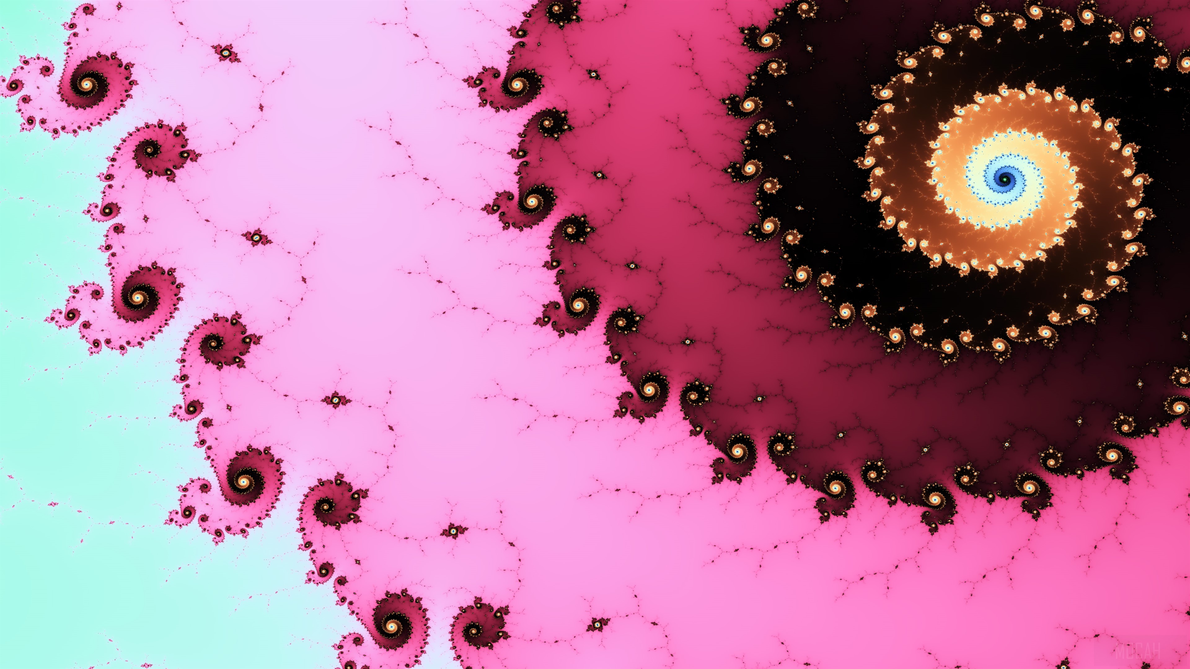 Colorful Fractals HD Wallpaper