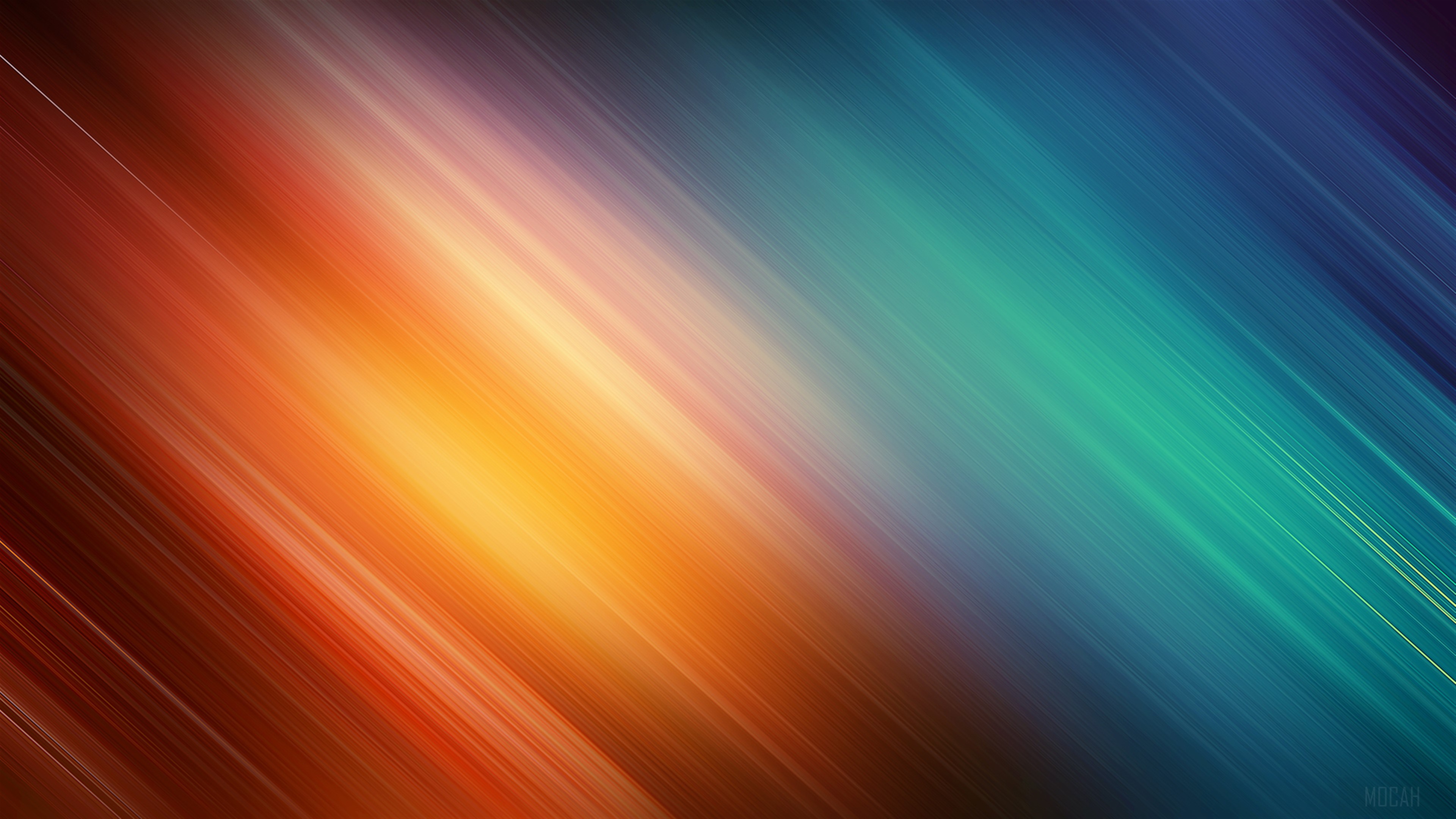 Aurora Minimalistic HD Wallpaper