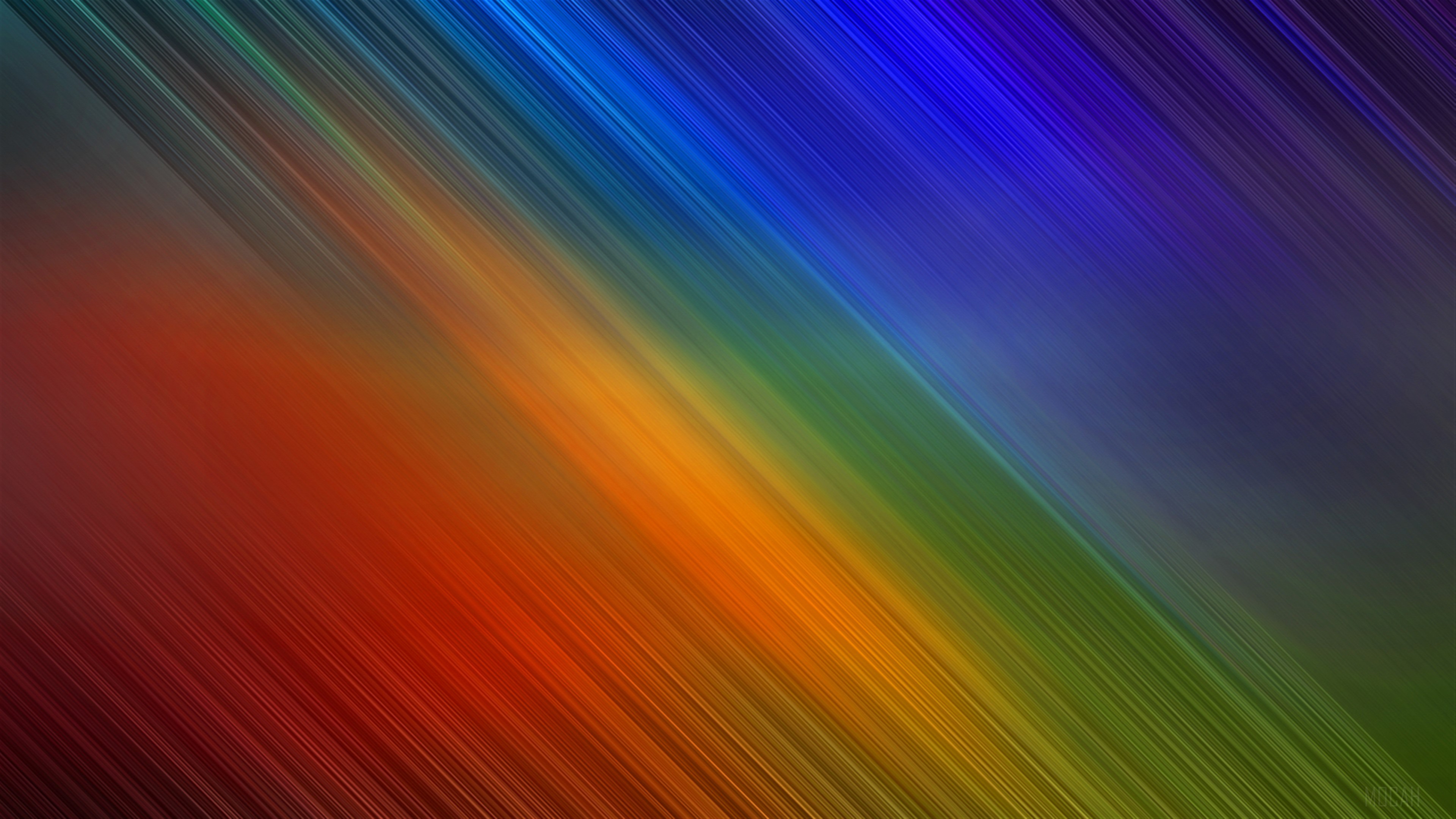 Rainbow Colors in Evening Shower 4k HD Wallpaper