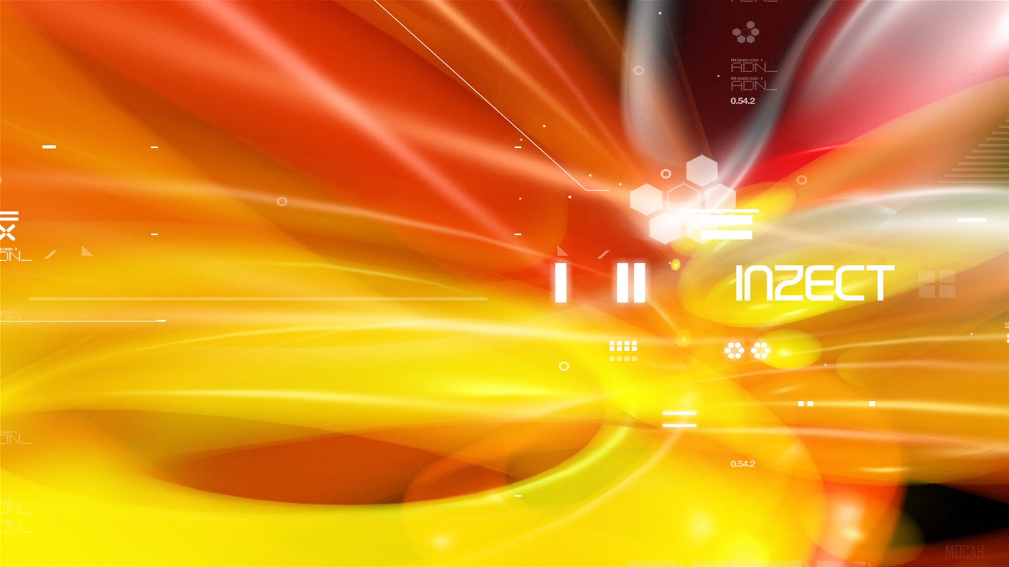 Abstract fire whirlpool 4K HD Wallpaper