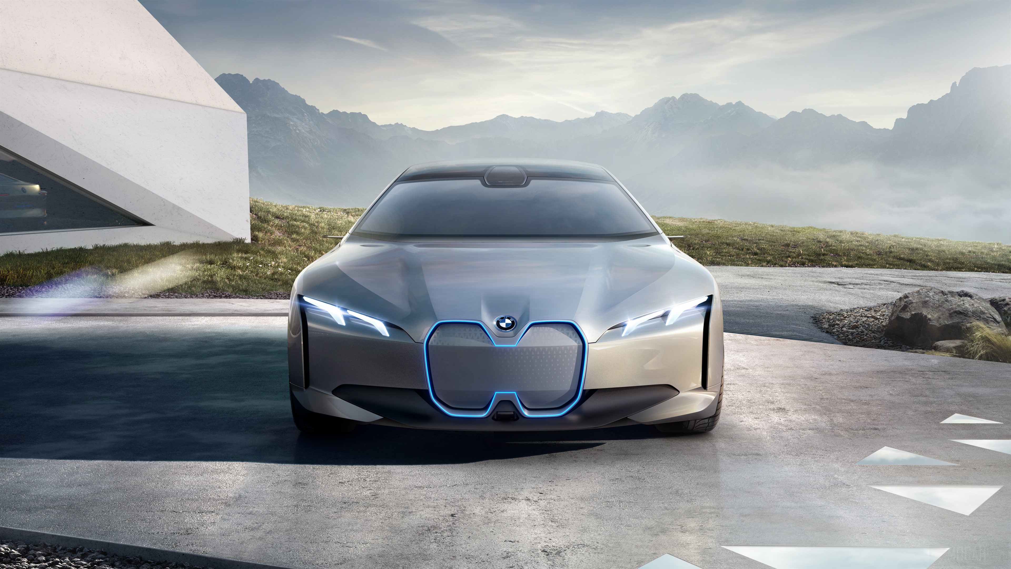 BMW i Vision Dynamics concept car 4K HD Wallpaper