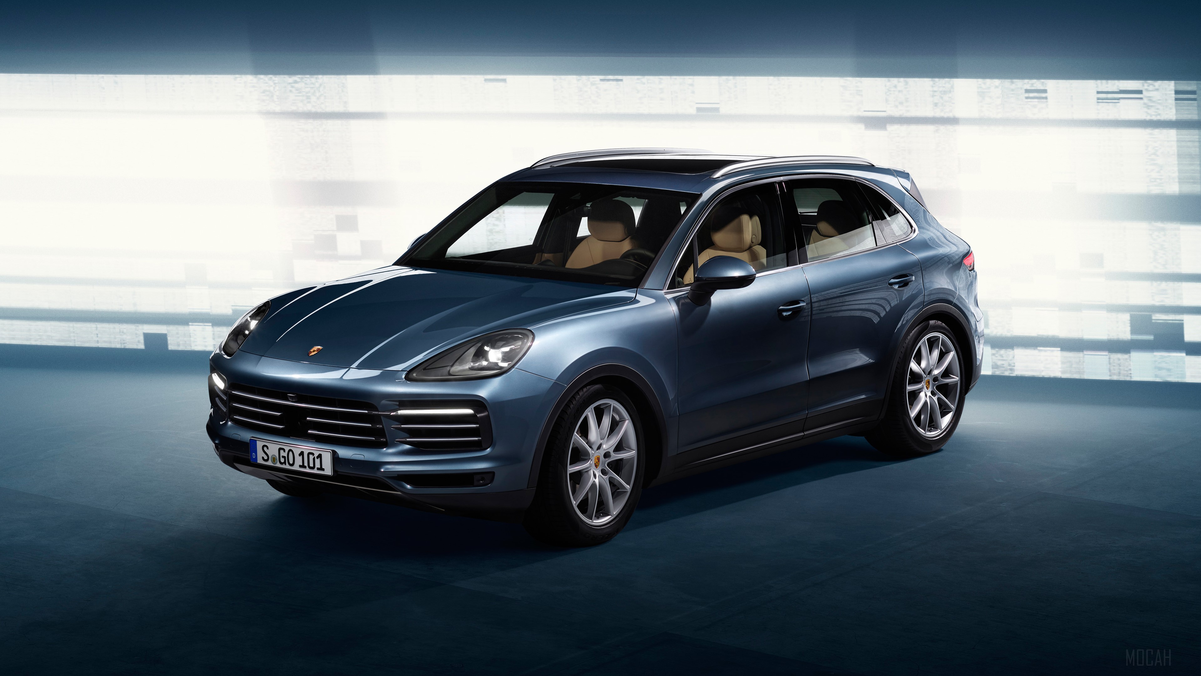 Porsche Cayenne 2018 HD Wallpaper