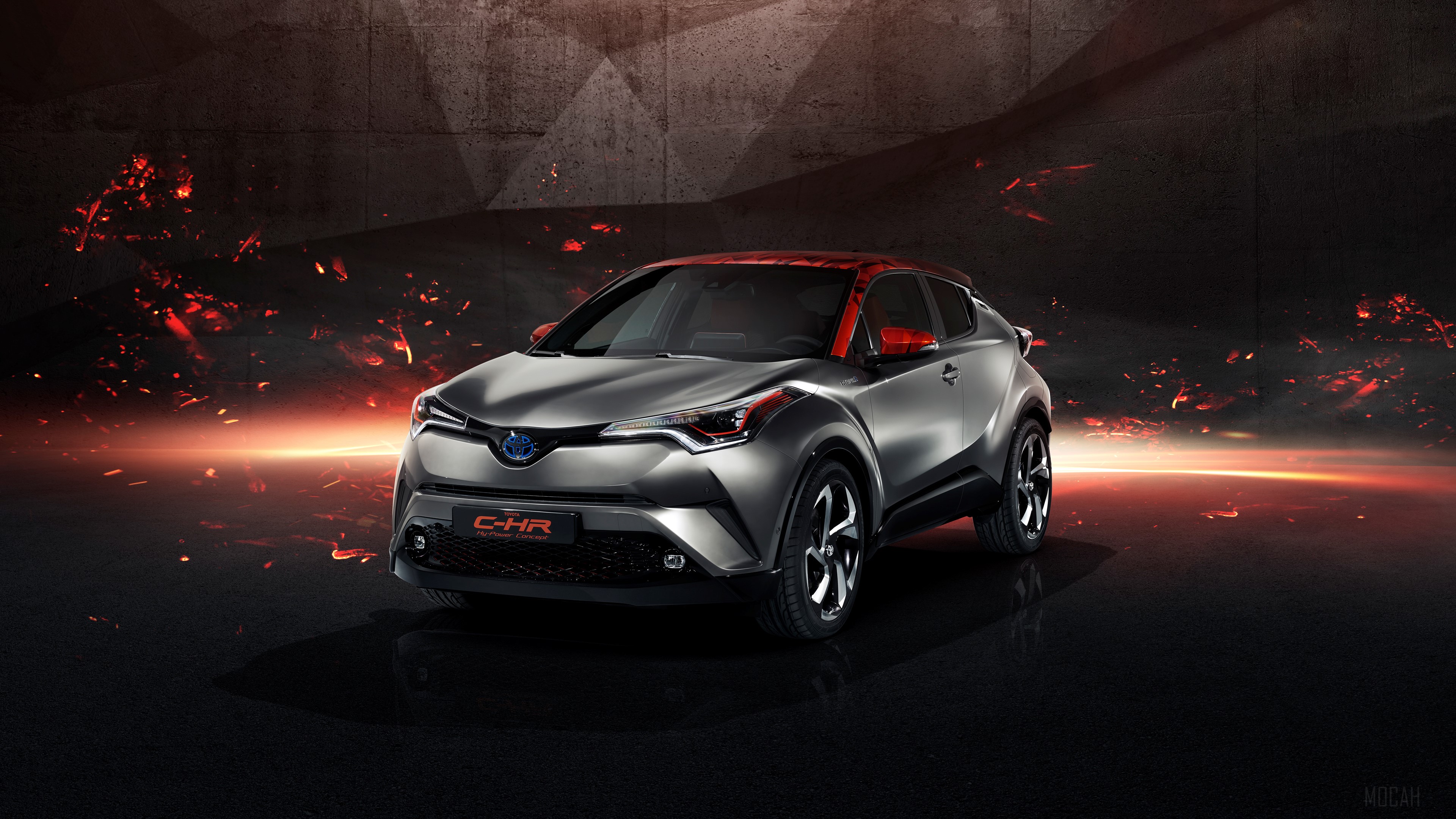 Toyota C-HR Hy-Power Concept 4K HD Wallpaper