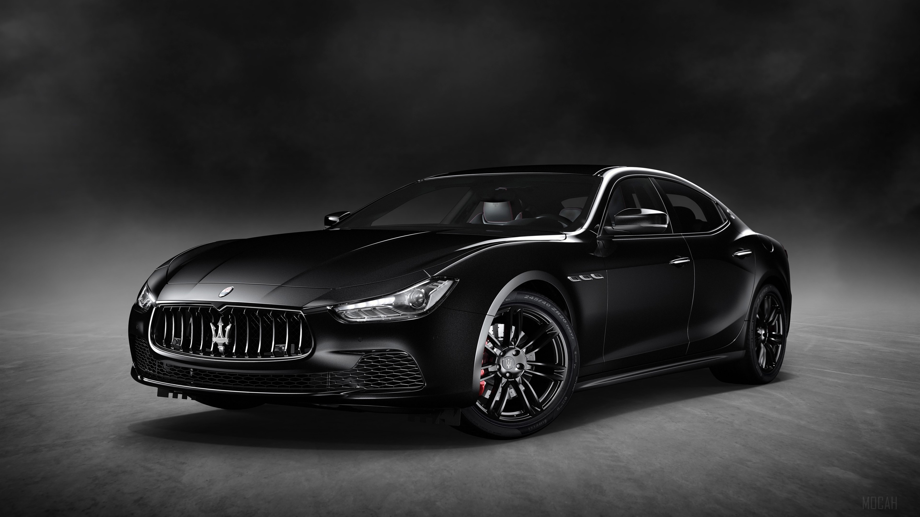 2018 Maserati Ghibli Nerissimo Black Edition HD Wallpaper