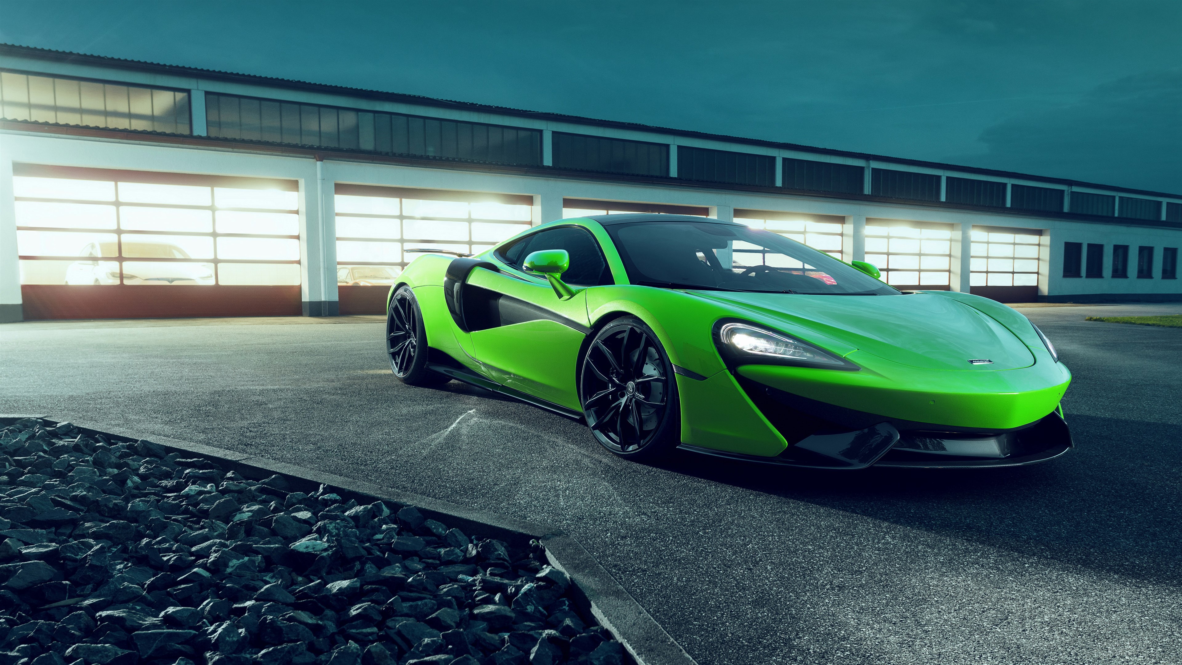Green Novitec McLaren 570GT 4K HD Wallpaper