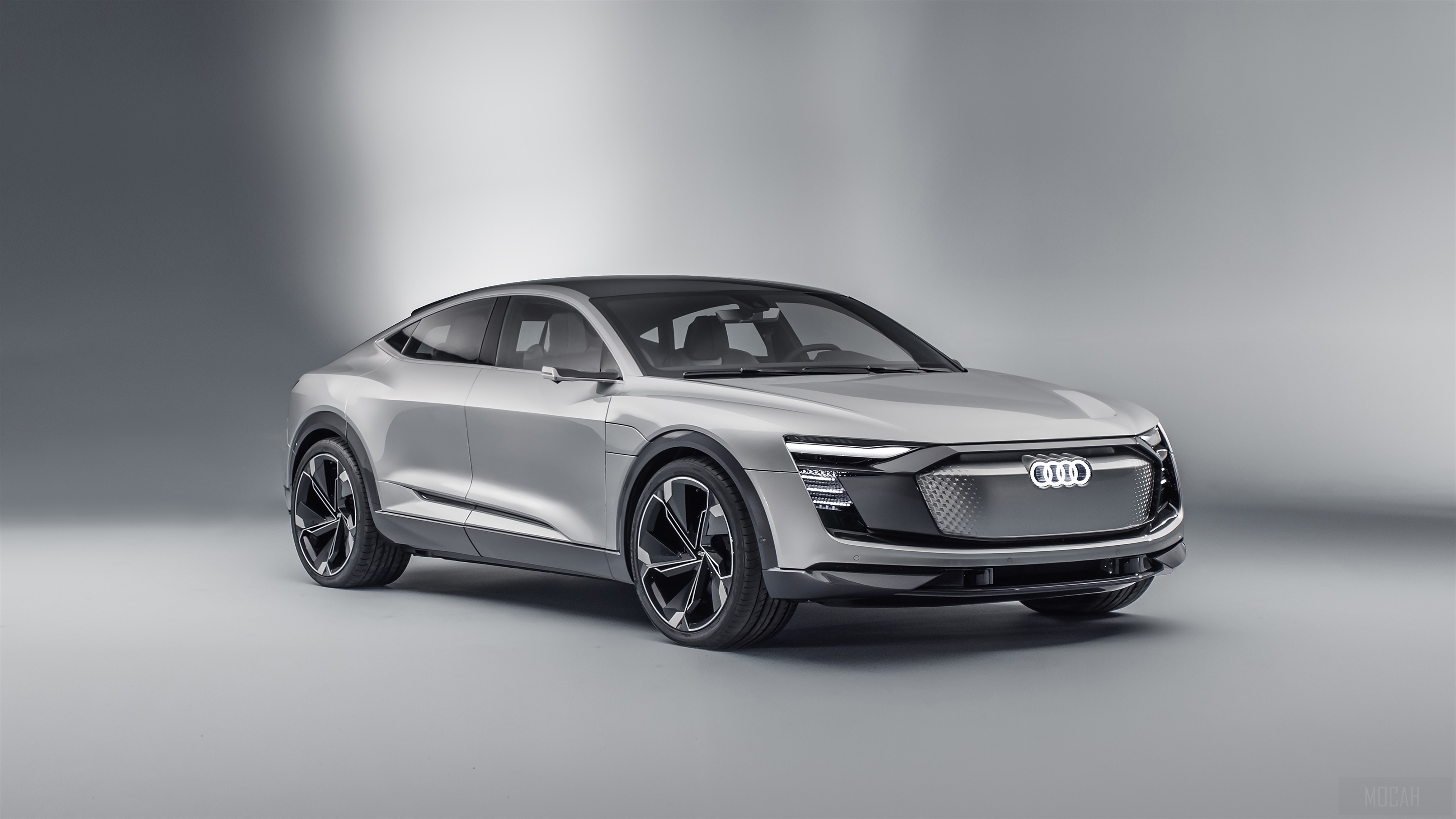 Audi e-tron Sportback Concept Car 4K HD Wallpaper