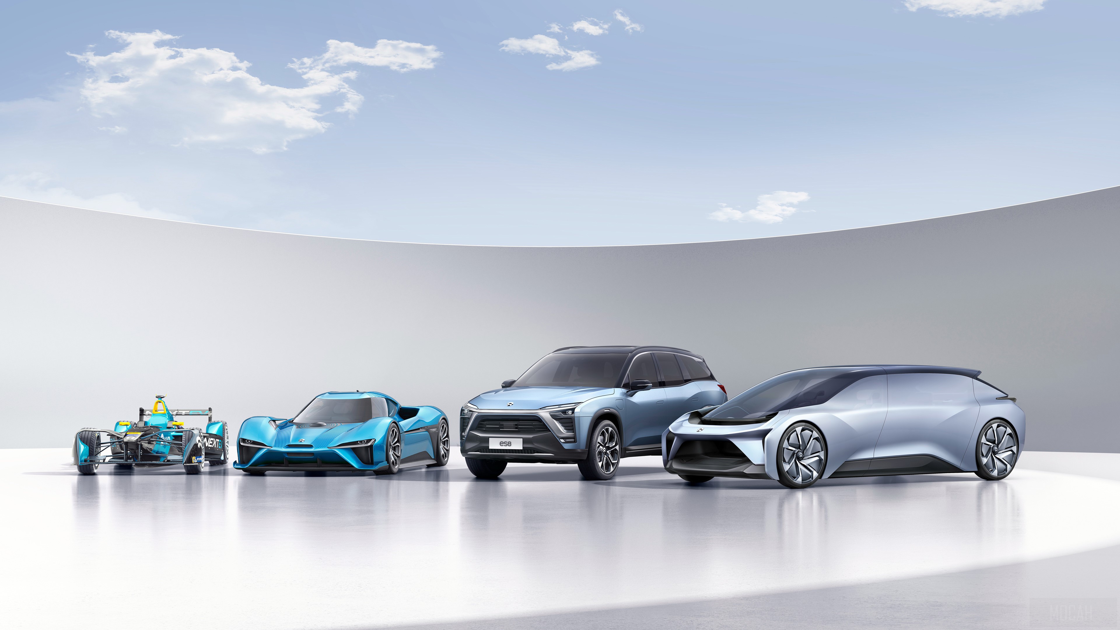 NextEV NIO Electric Cars HD Wallpaper