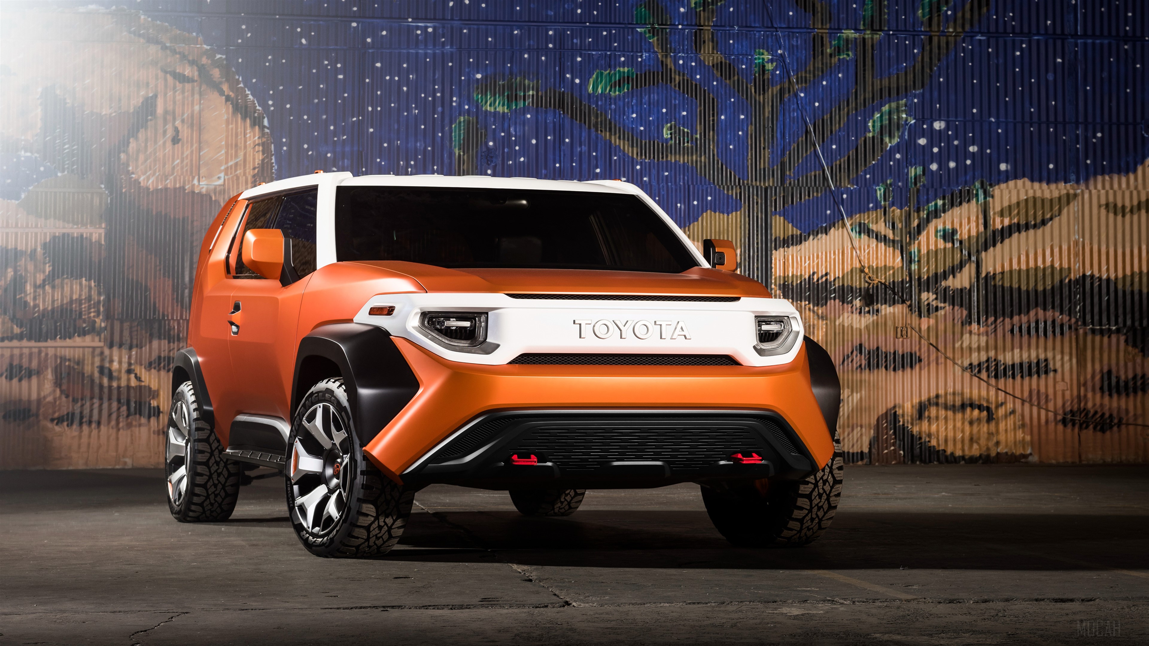 Toyota FT-4X Concept SUV 2018 4K HD Wallpaper