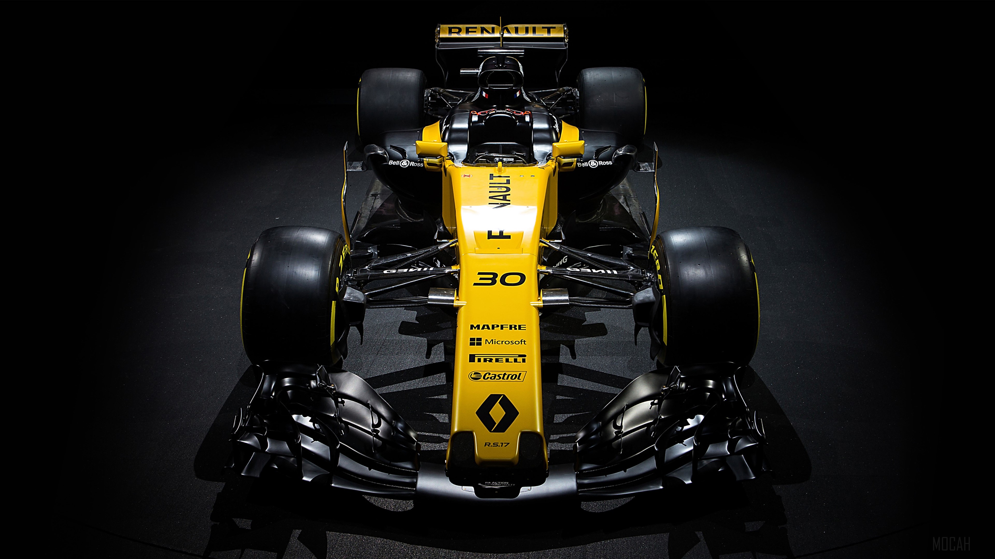 Renault RS 17 Formula 1 Car 4K HD Wallpaper
