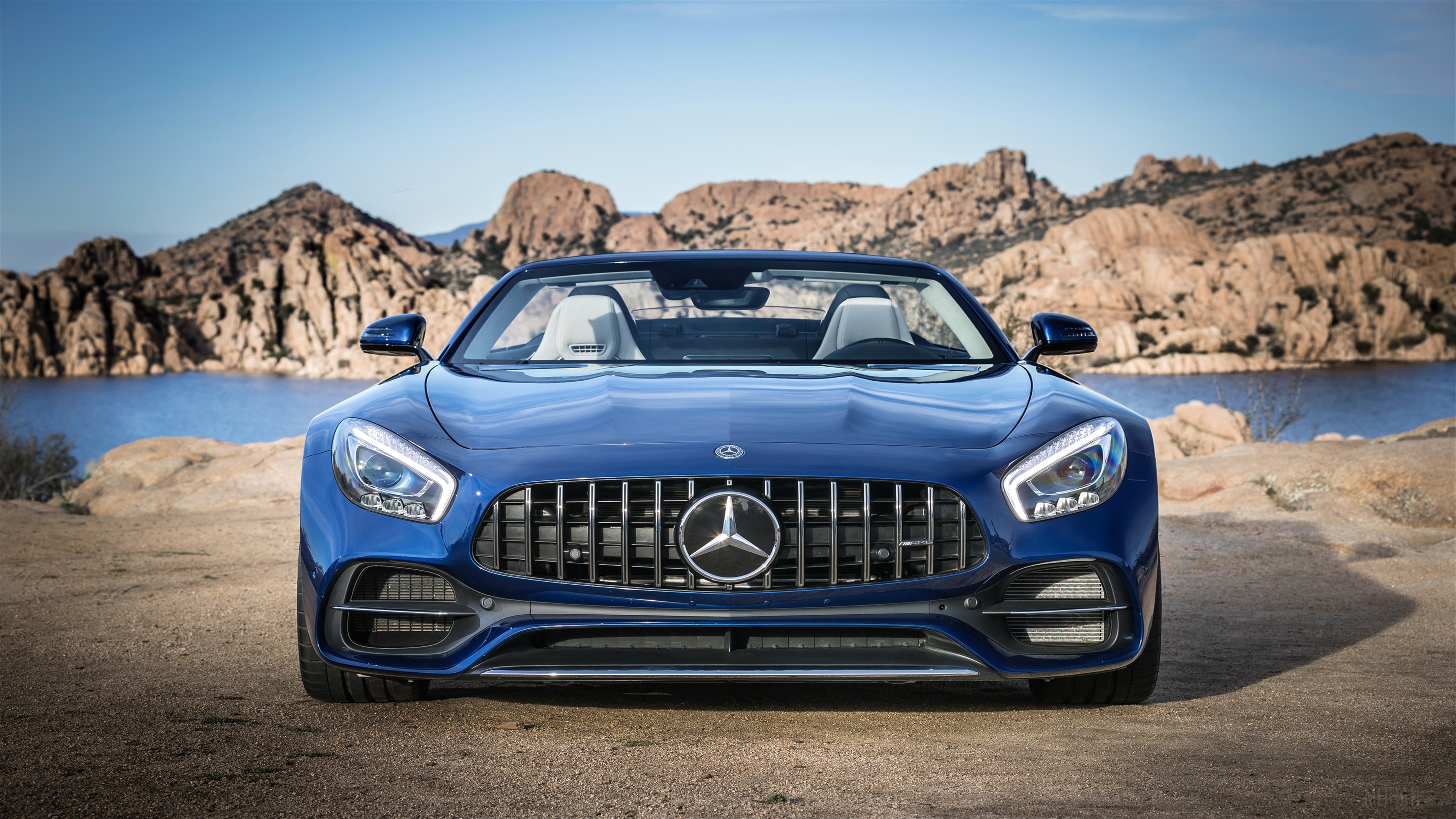 Mercedes AMG GT Roadster 2017 HD Wallpaper
