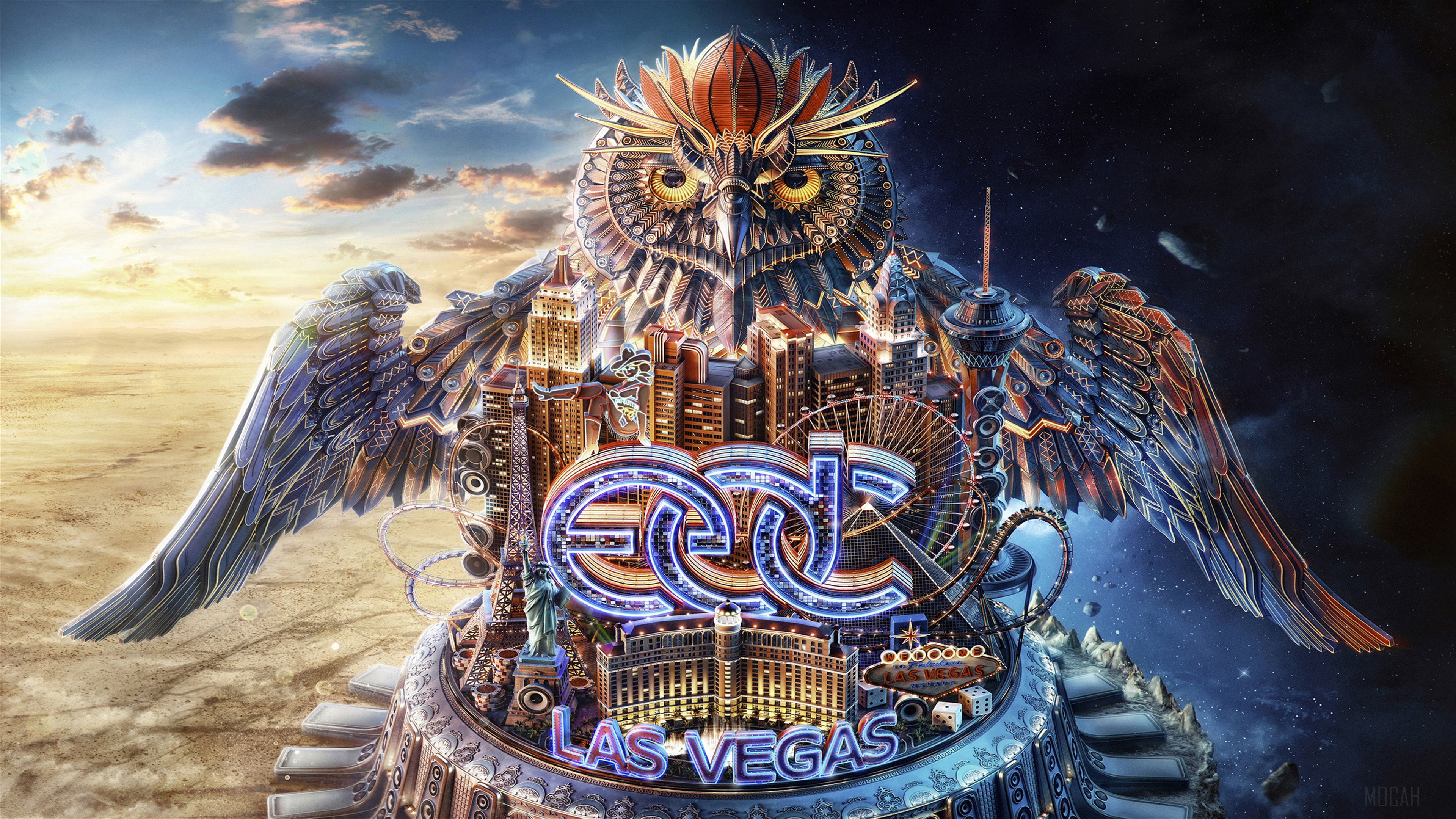 Las Vegas Electric Daisy Carnival HD Wallpaper