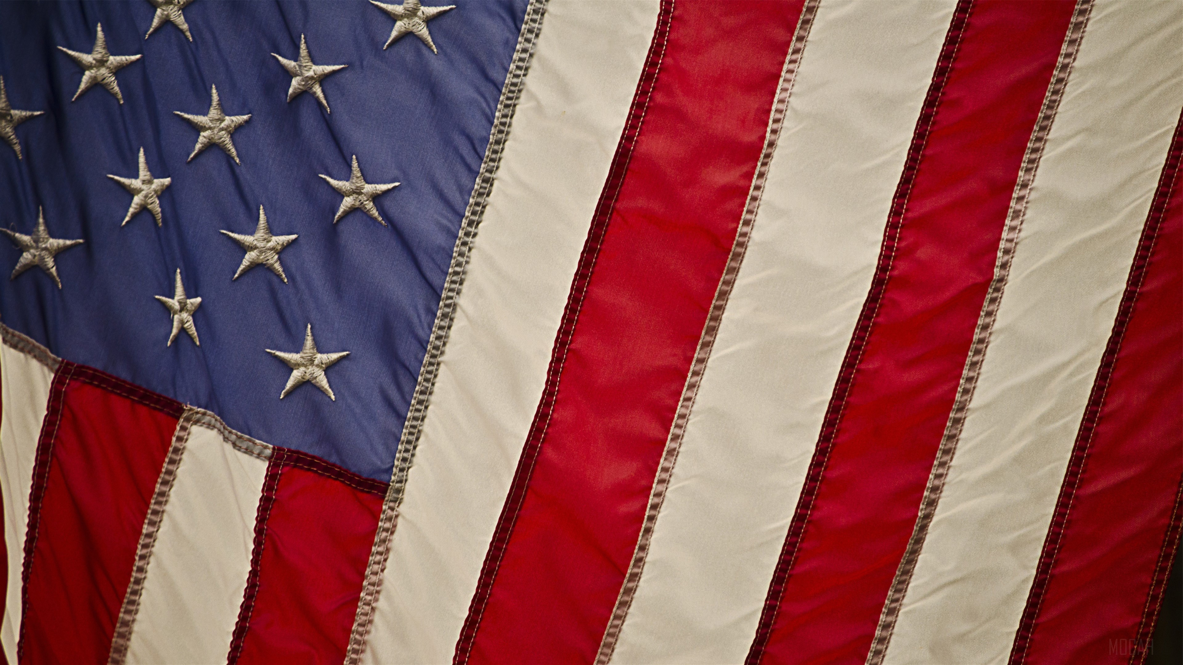 USA Flag 4K HD Wallpaper