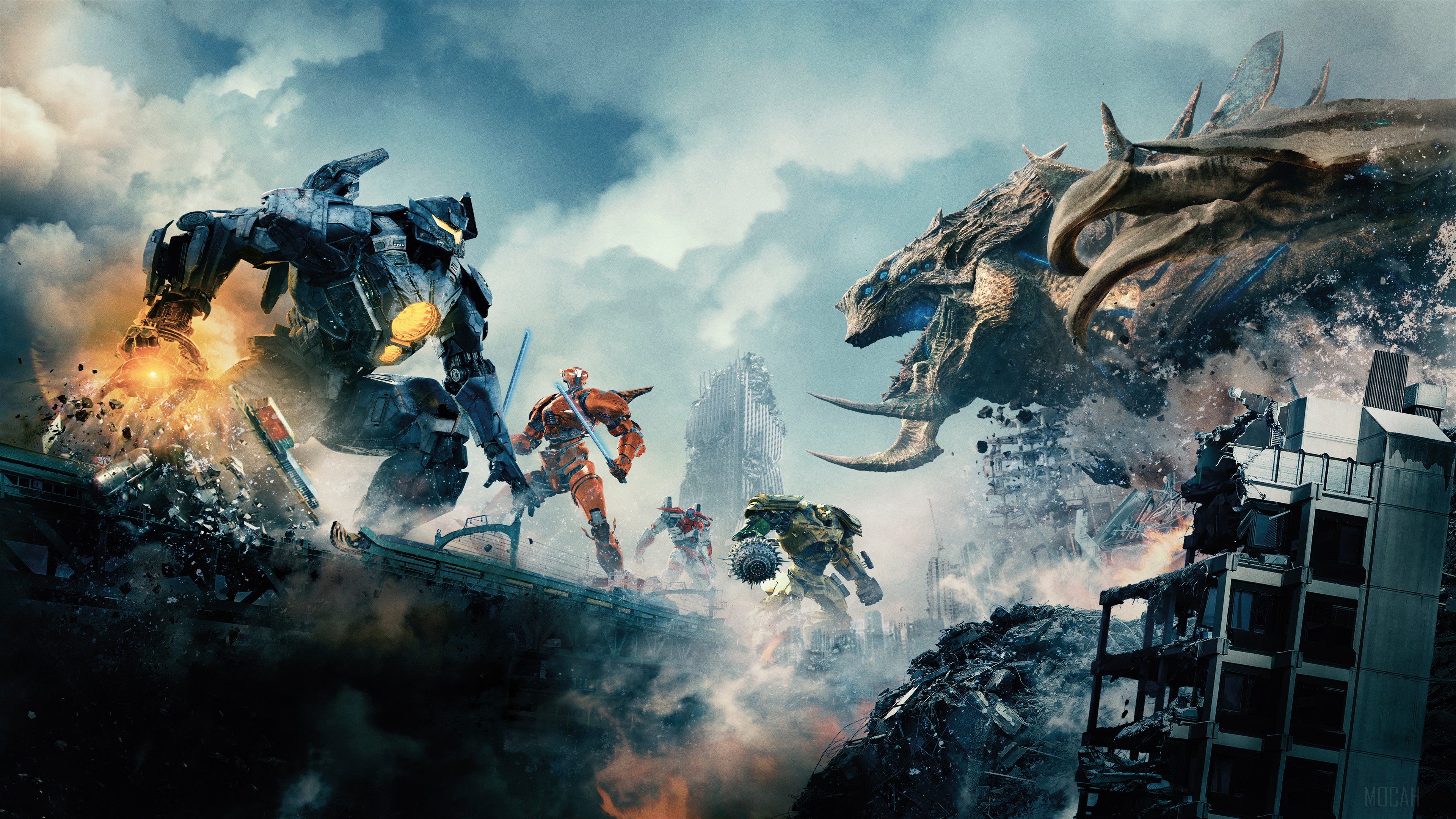 Pacific Rim Uprising 4K HD Wallpaper
