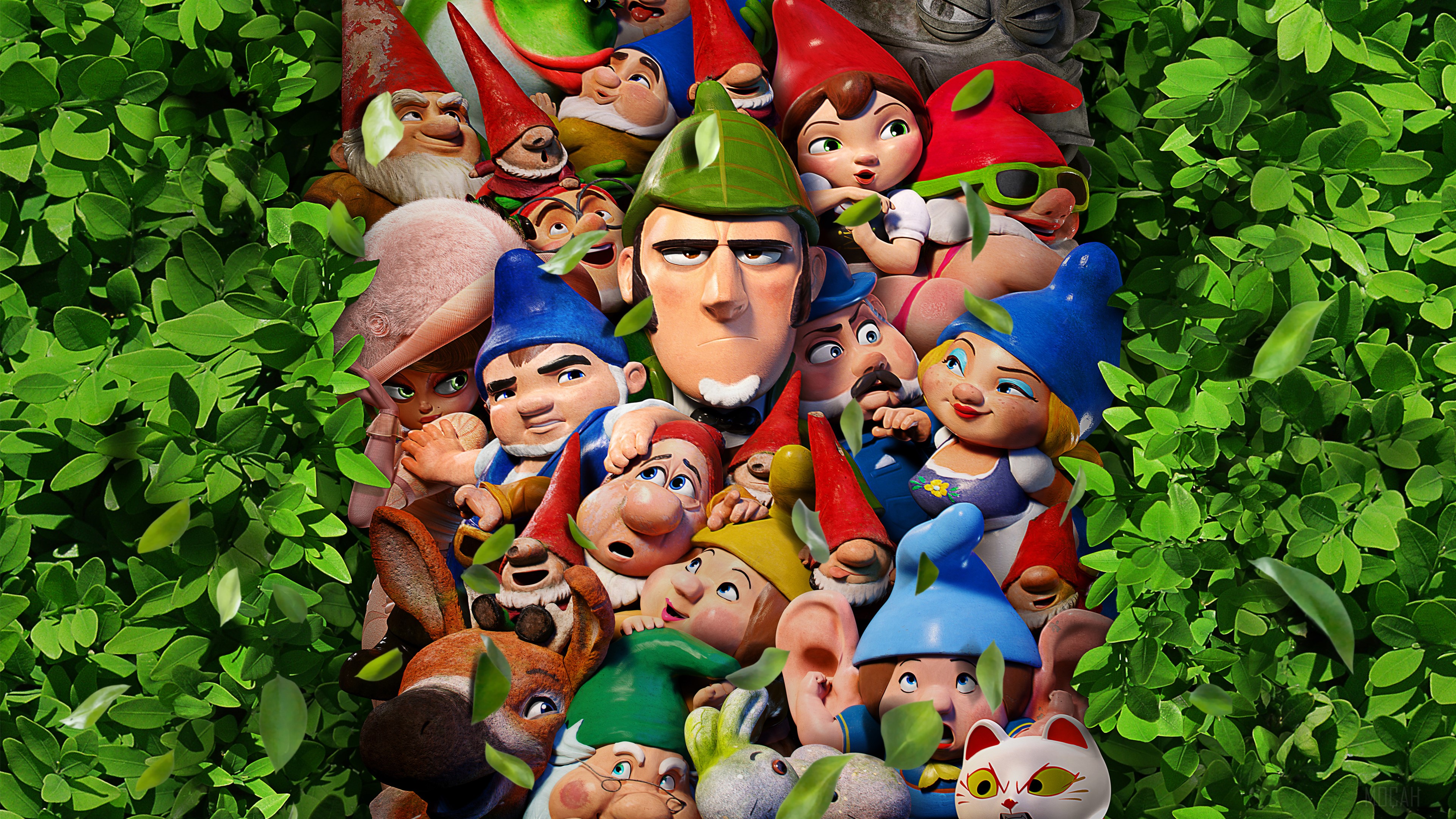 Sherlock Gnomes 4K HD Wallpaper