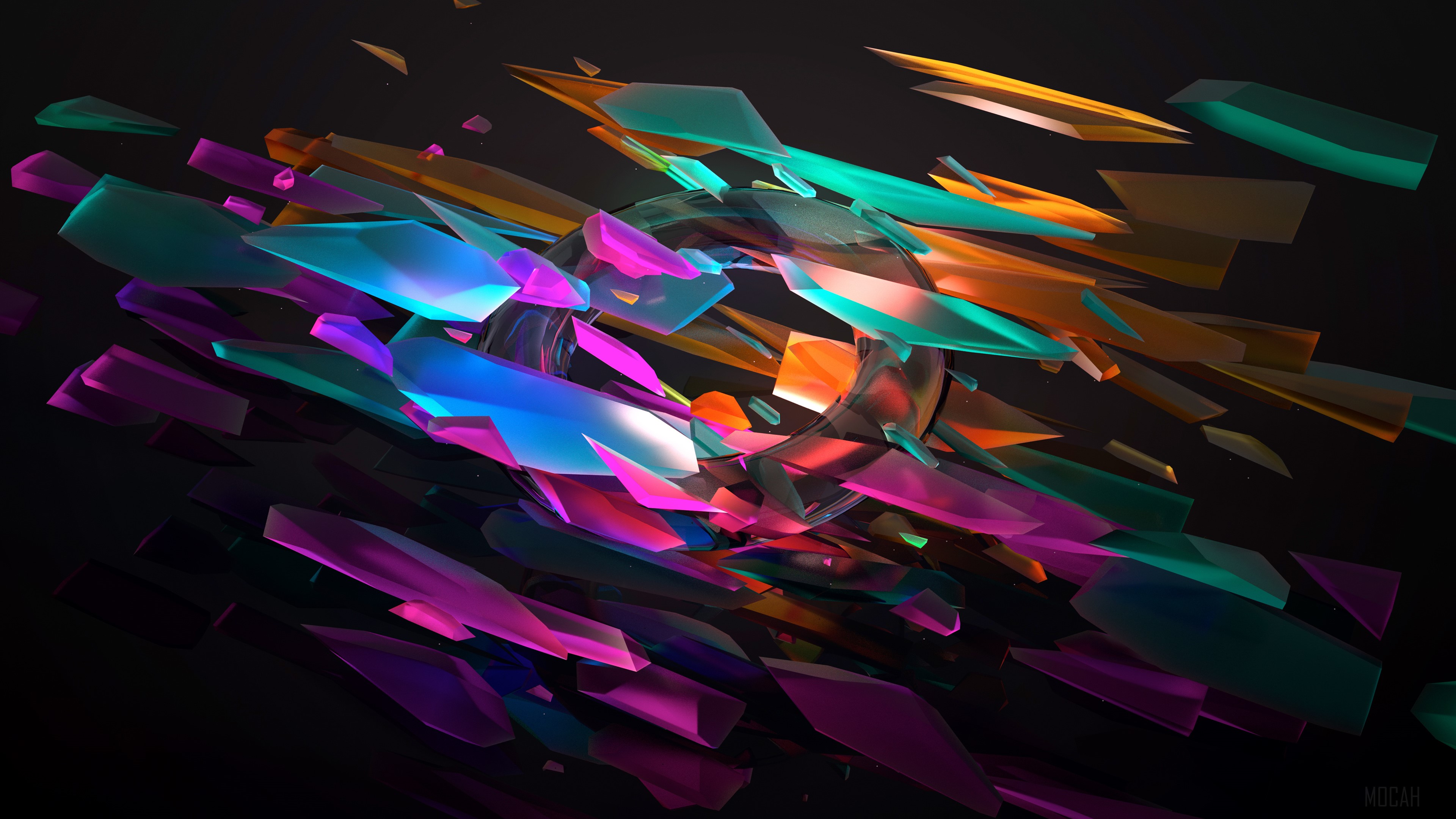 Colorful Abstract Gamut in 4K HD Wallpaper