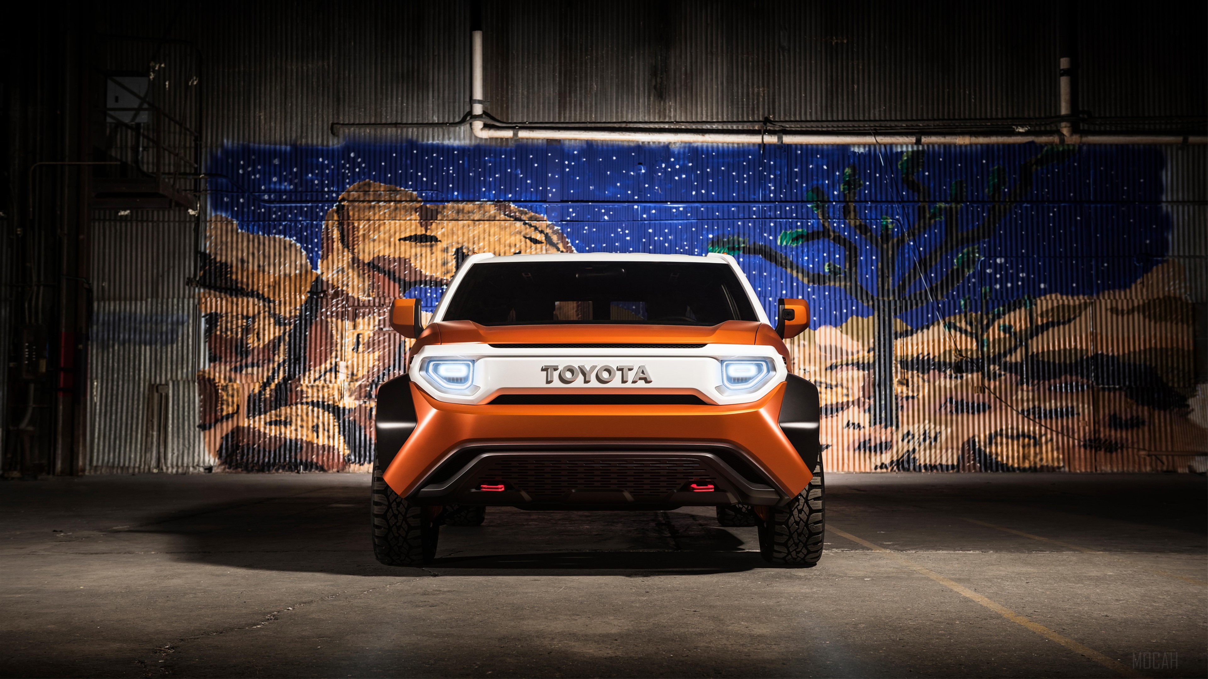 2017 Toyota FT-4X Concept 4K HD Wallpaper