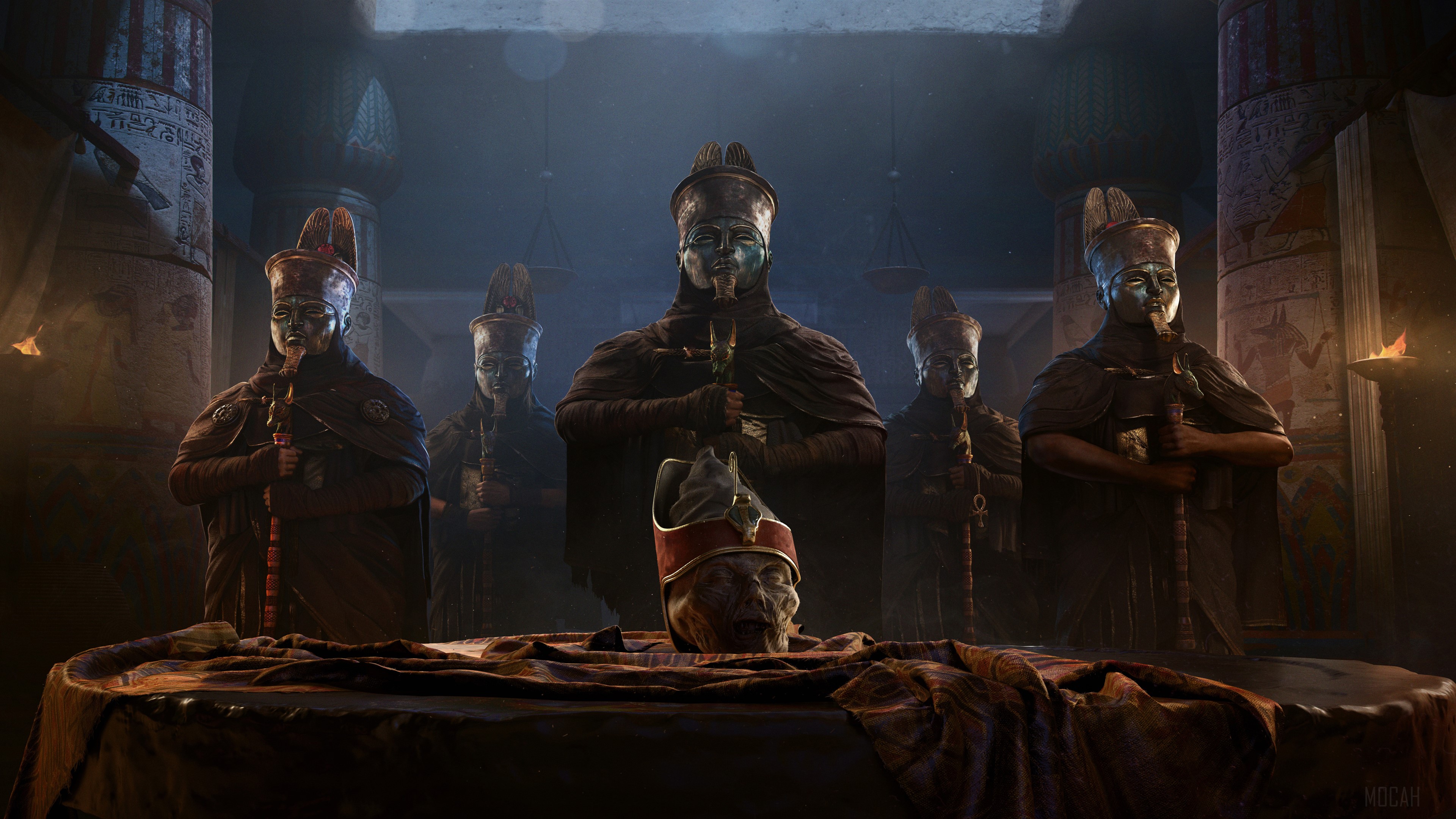 Assassins Creed Origins Order of the Ancients 4K HD Wallpaper