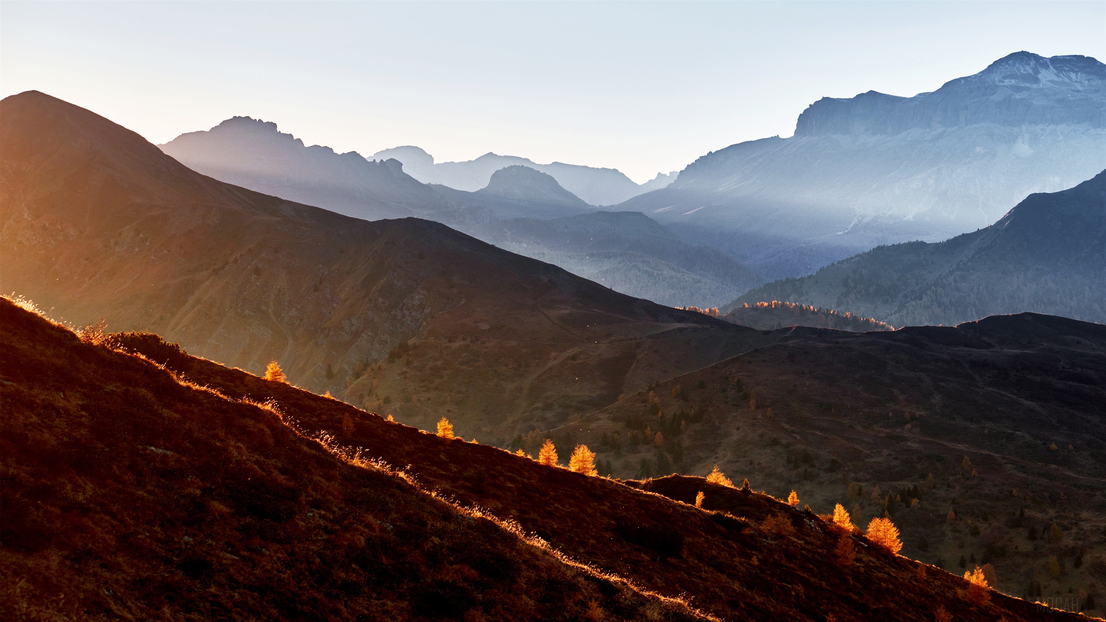 Giau Pass Mountains HD Wallpaper