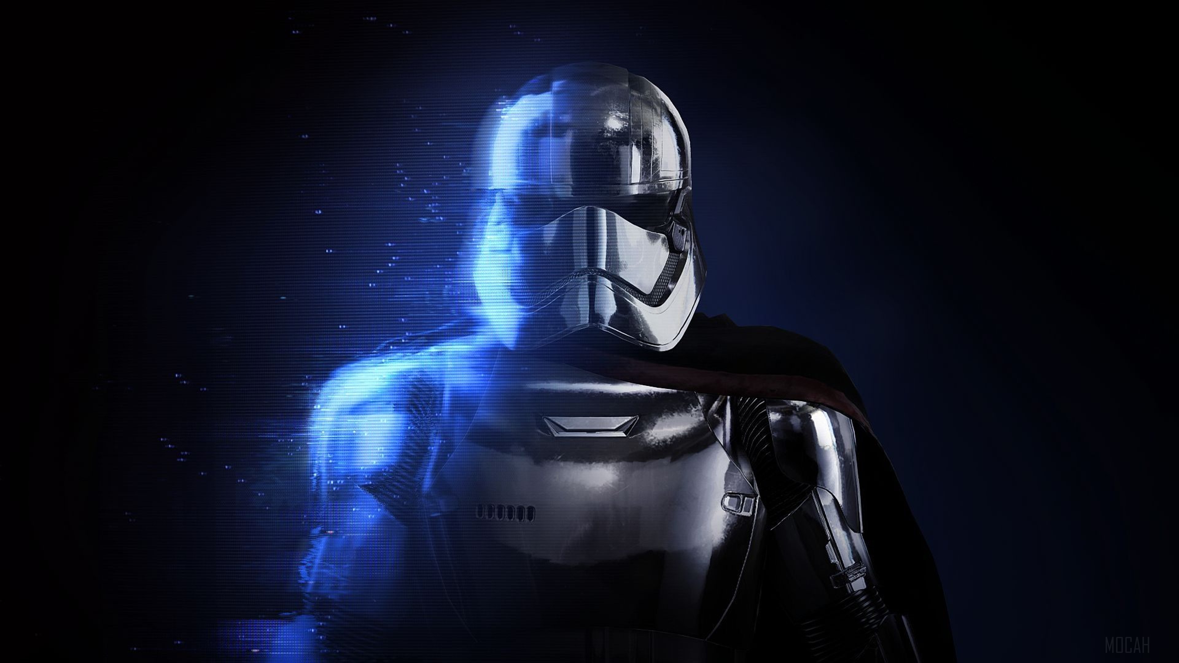 Captain Phasma from Star Wars Battlefront II 4K HD Wallpaper