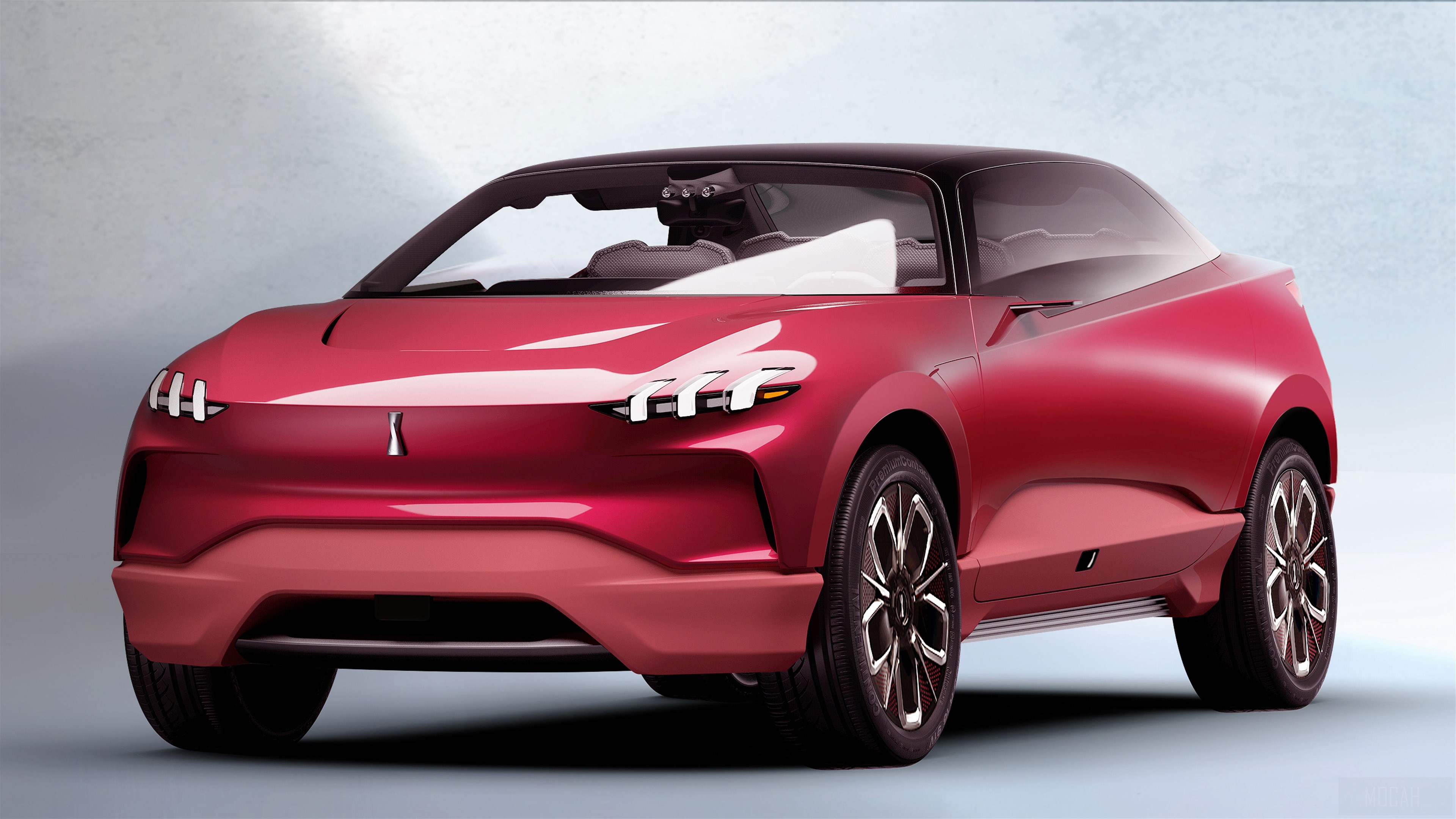 Wey XEV Concept car at 2017 Frankfurt Motor Show 4K HD Wallpaper