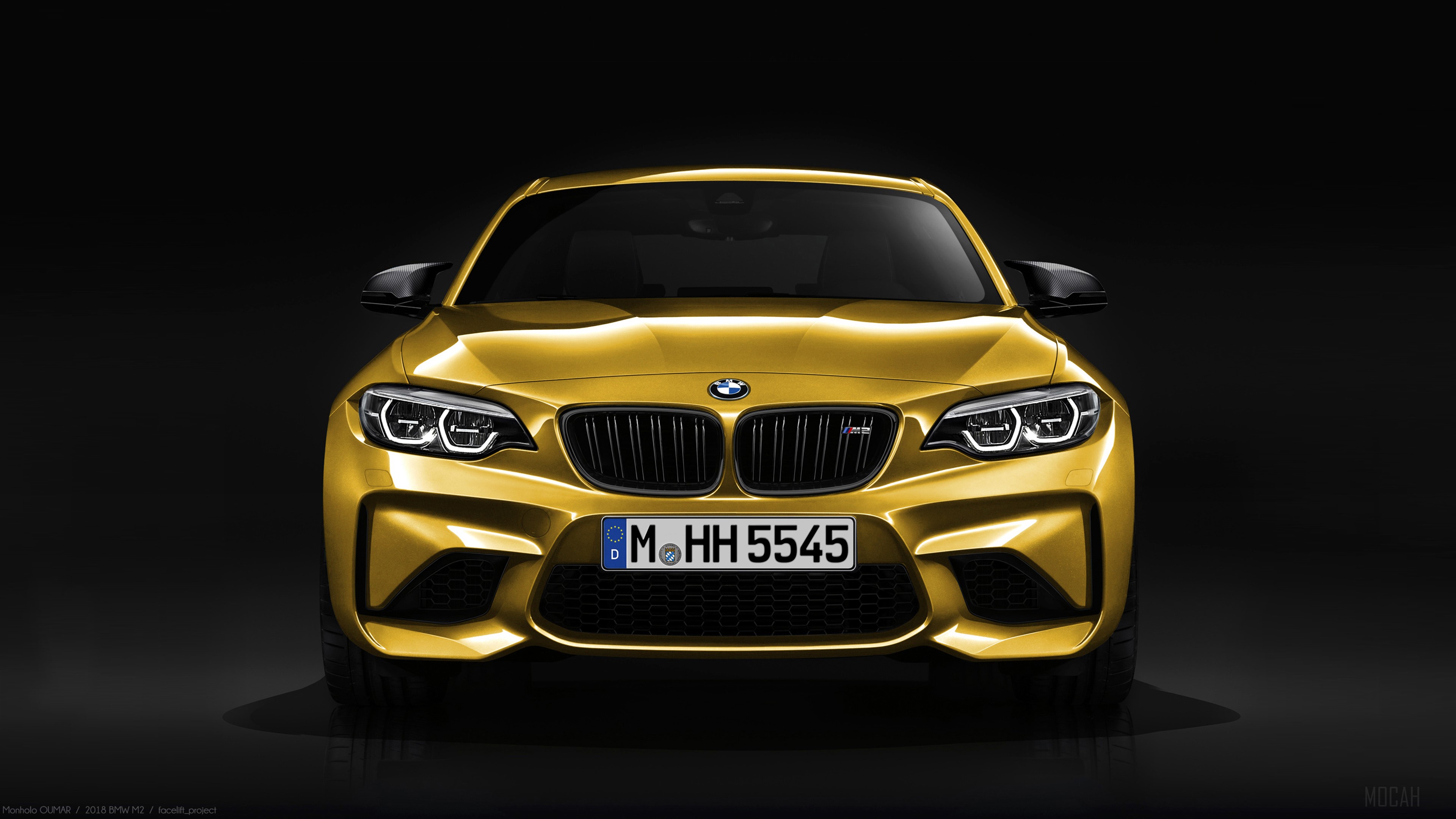 2018 BMW M2 Facelift HD Wallpaper