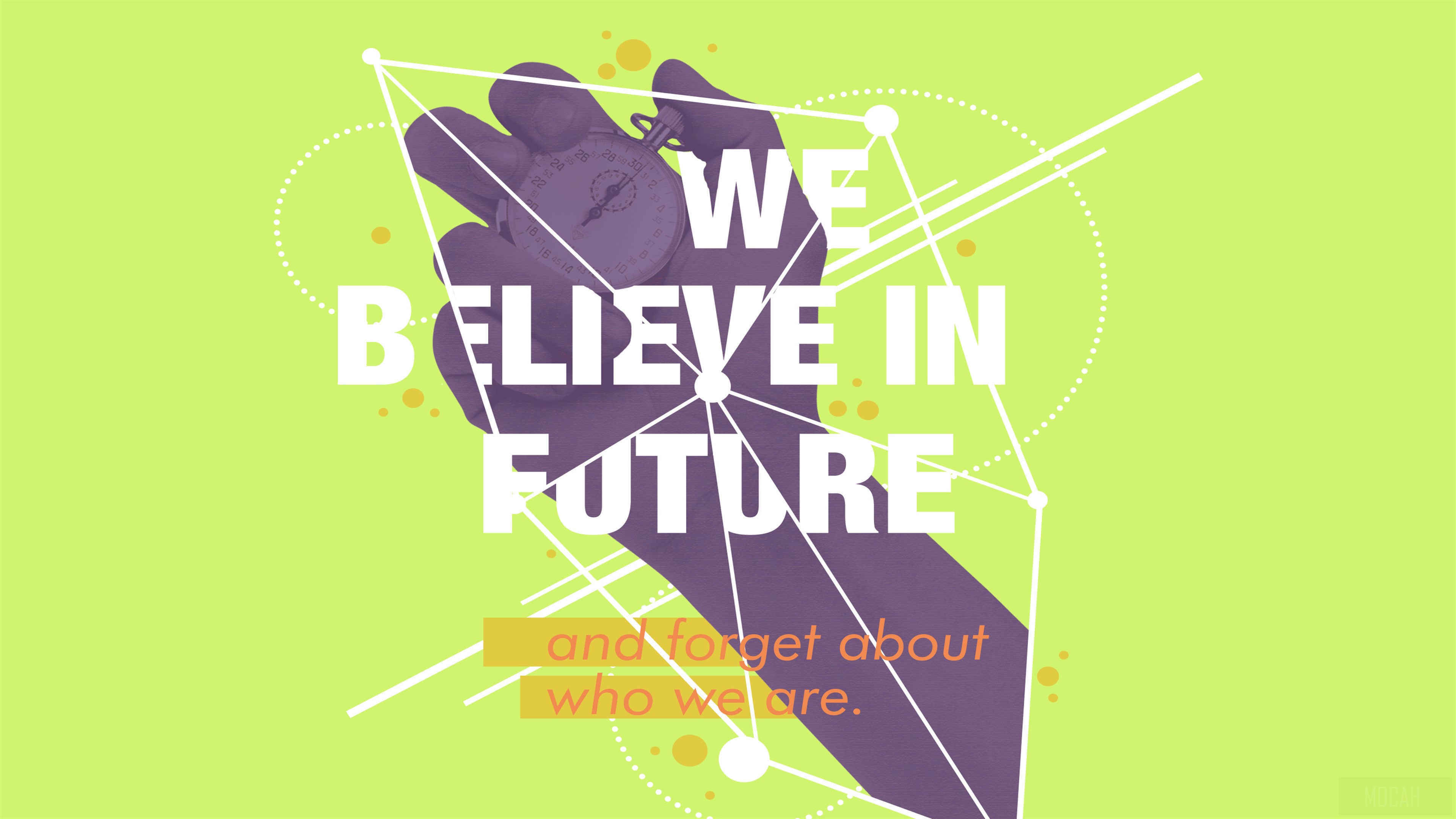 We Believe in Future 4K HD Wallpaper