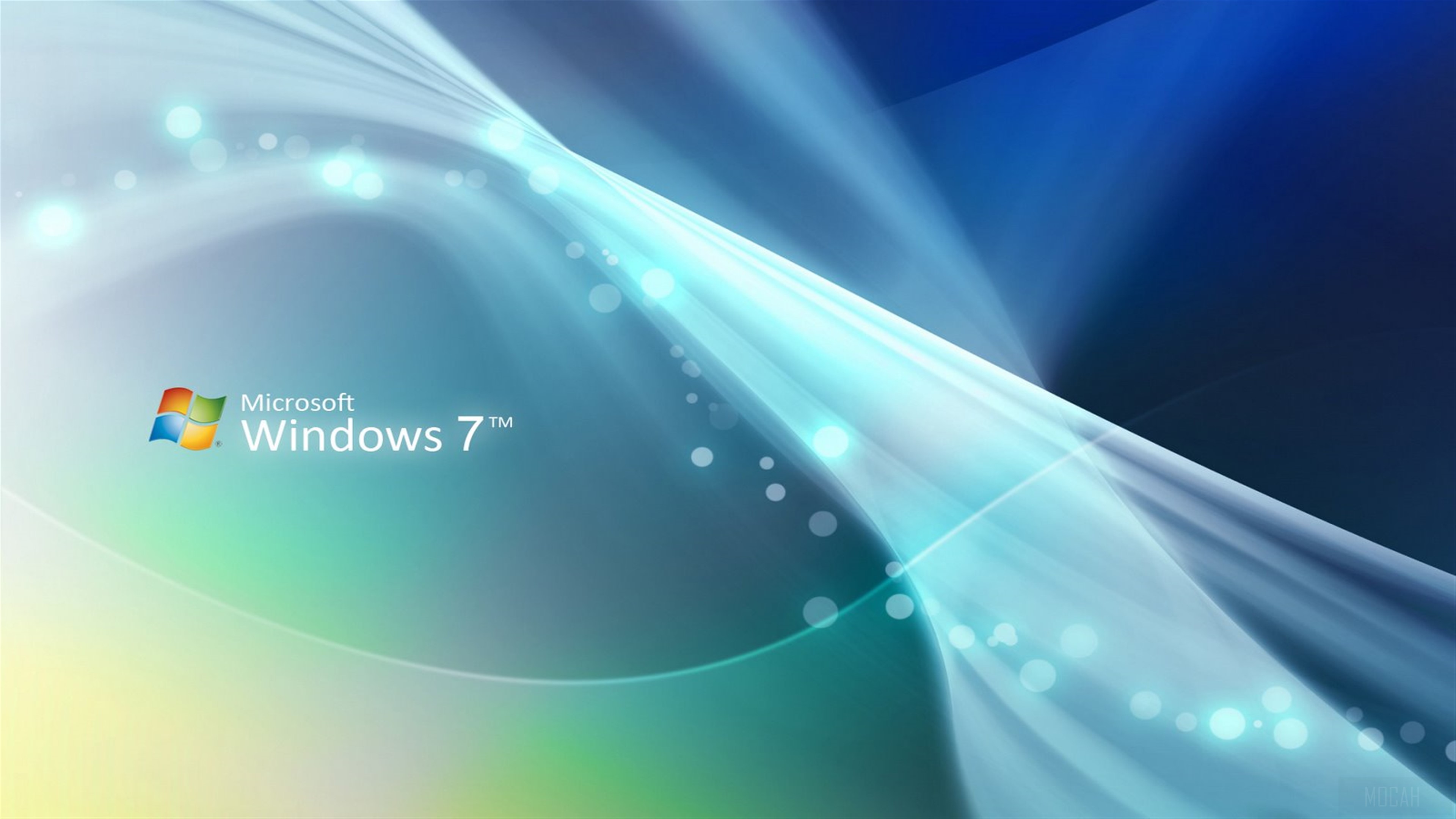 Microsoft Windows 7 Abstract Wallpaper HD Wallpaper