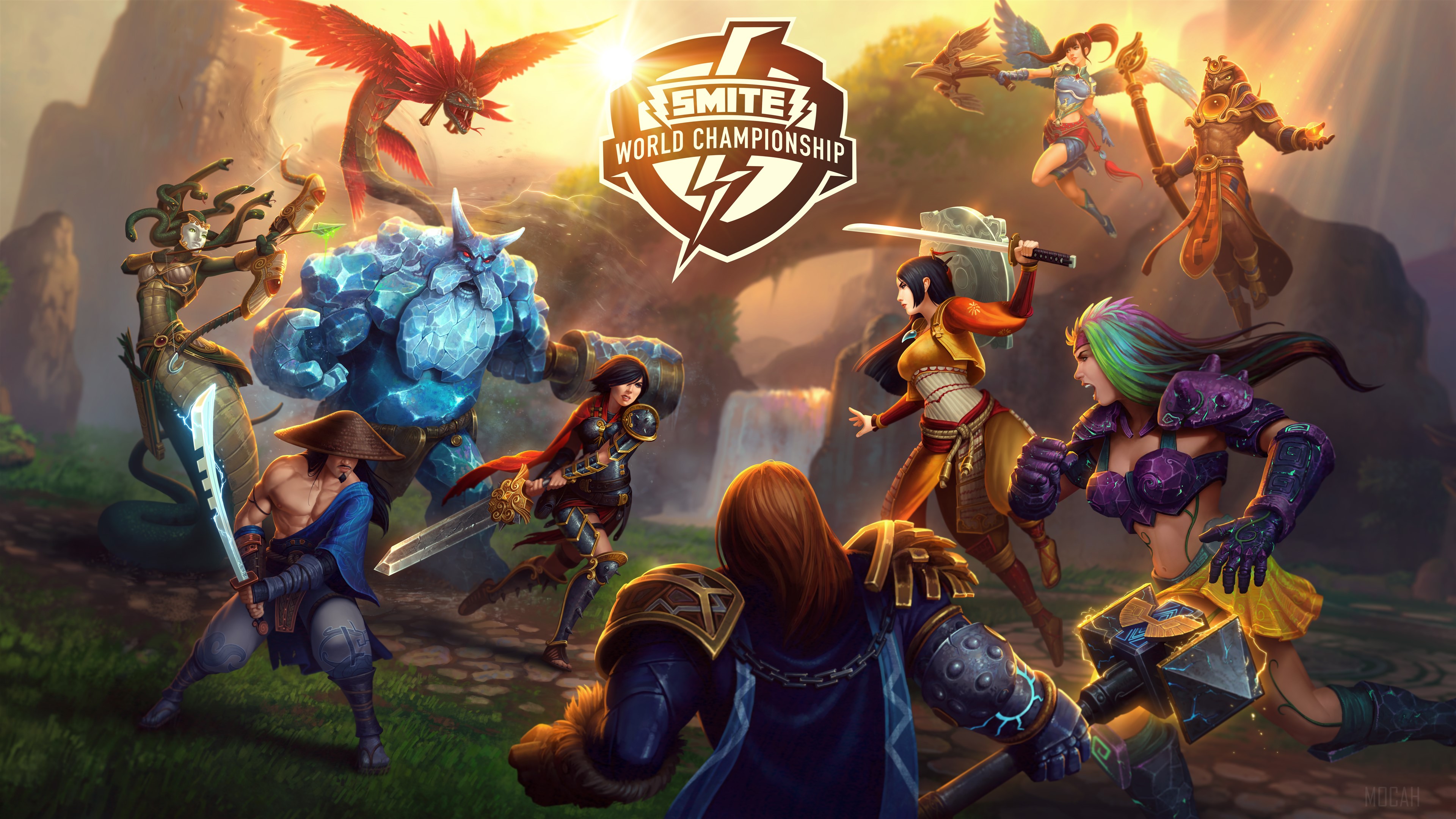 Smite World Championship 4K HD Wallpaper