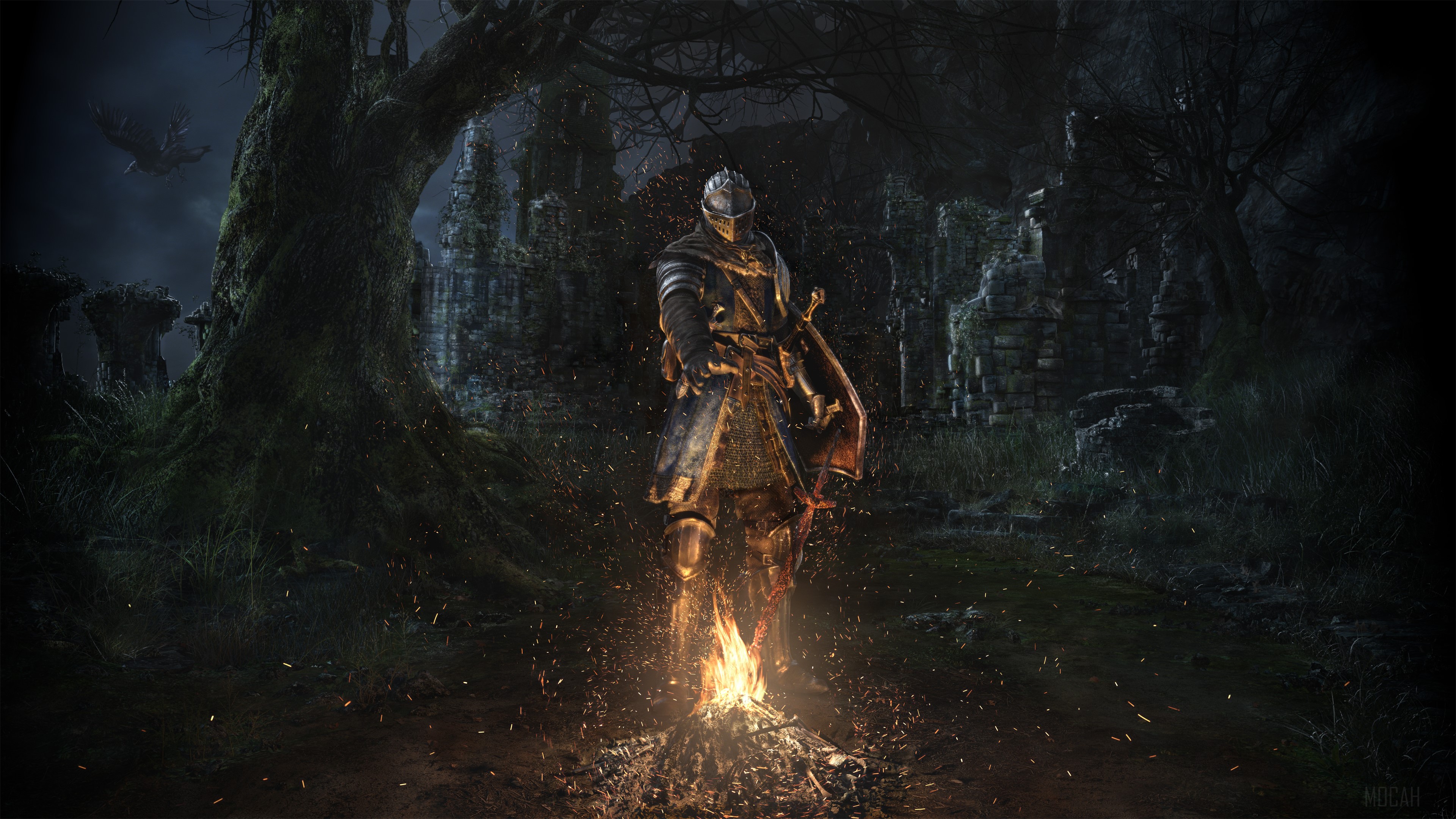 Knight from Dark Souls Remastered 4K HD Wallpaper