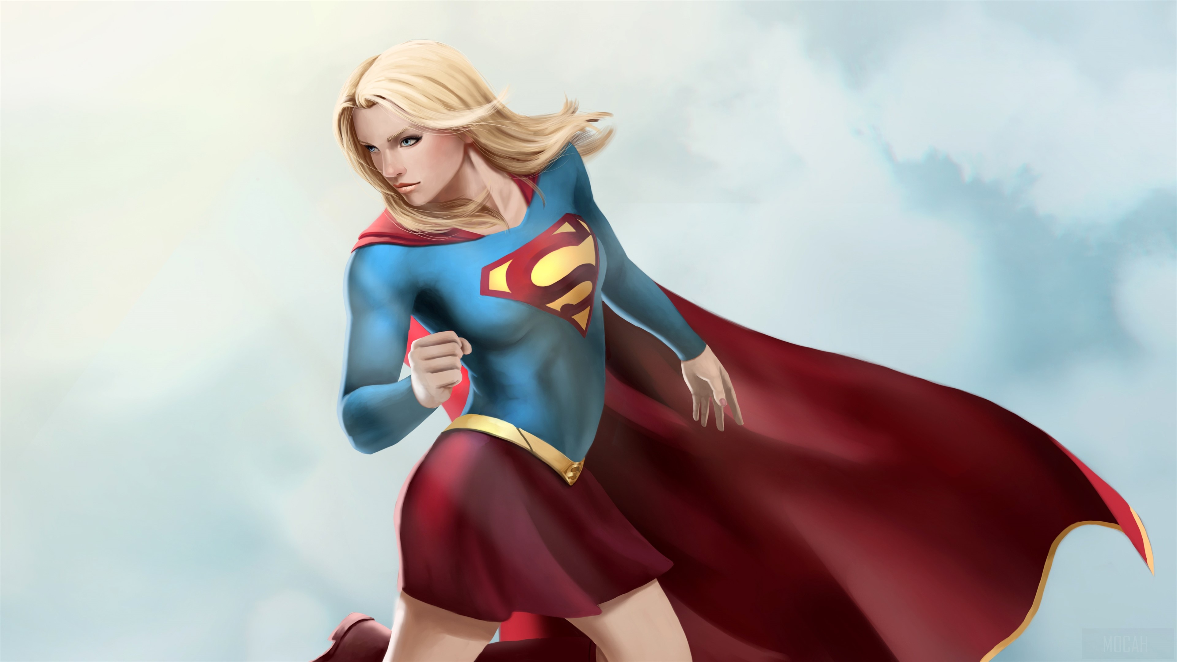 Supergirl Artwork HD Wallpaper