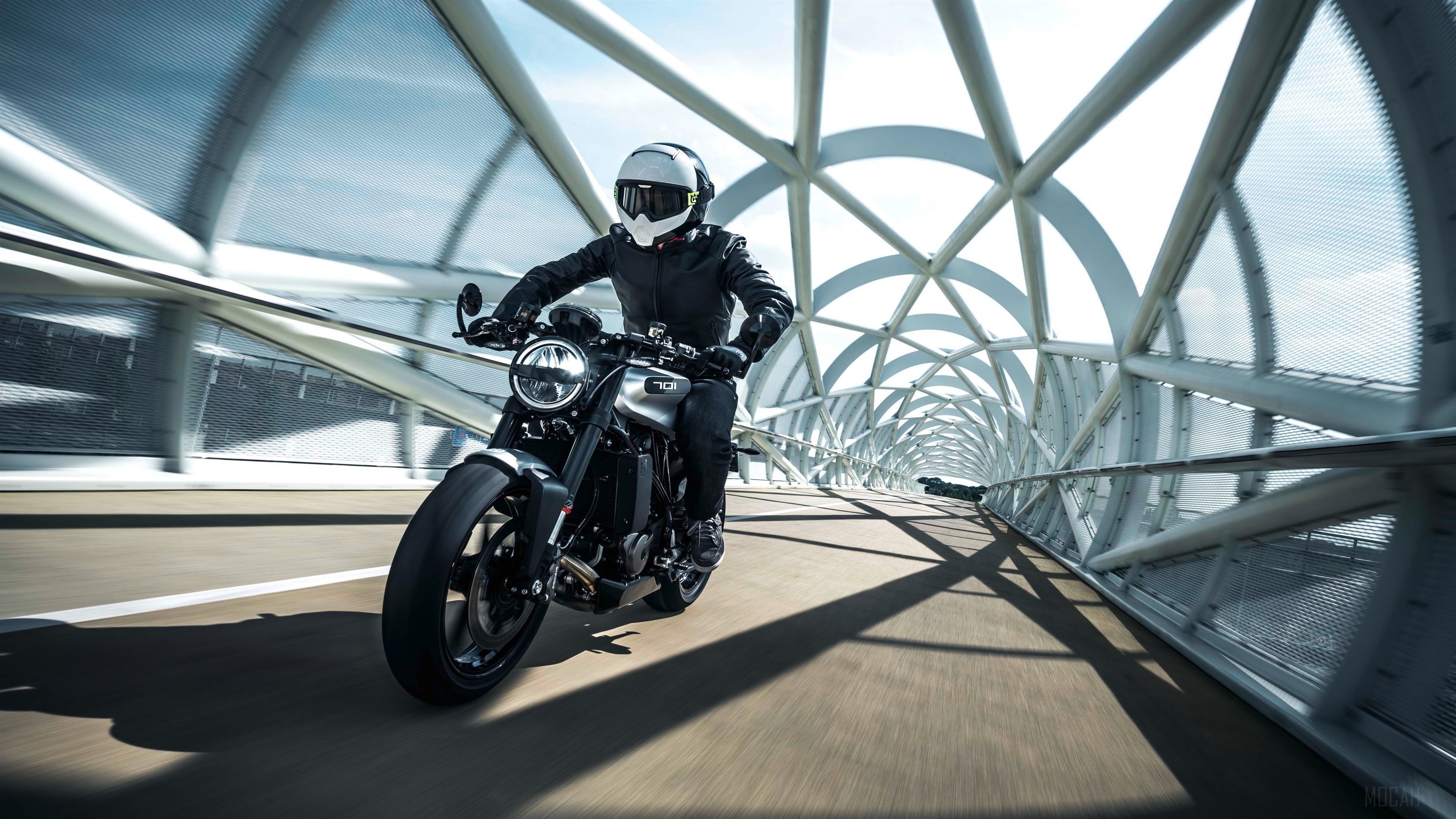 Husqvarna Vitpilen 701 2018 4K Motorcycle HD Wallpaper