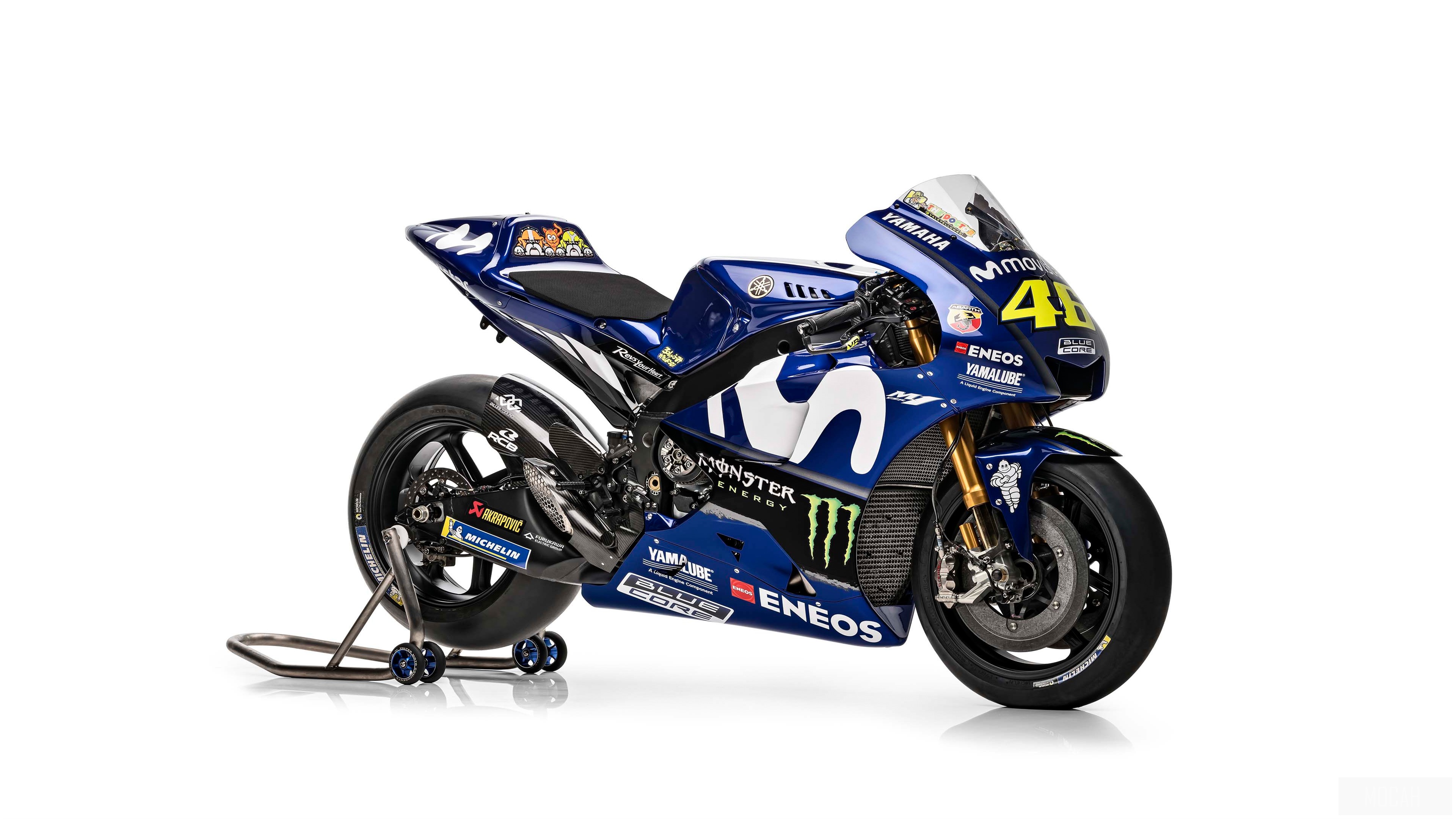 2018 Yamaha YZR M1 Movistar HD Wallpaper