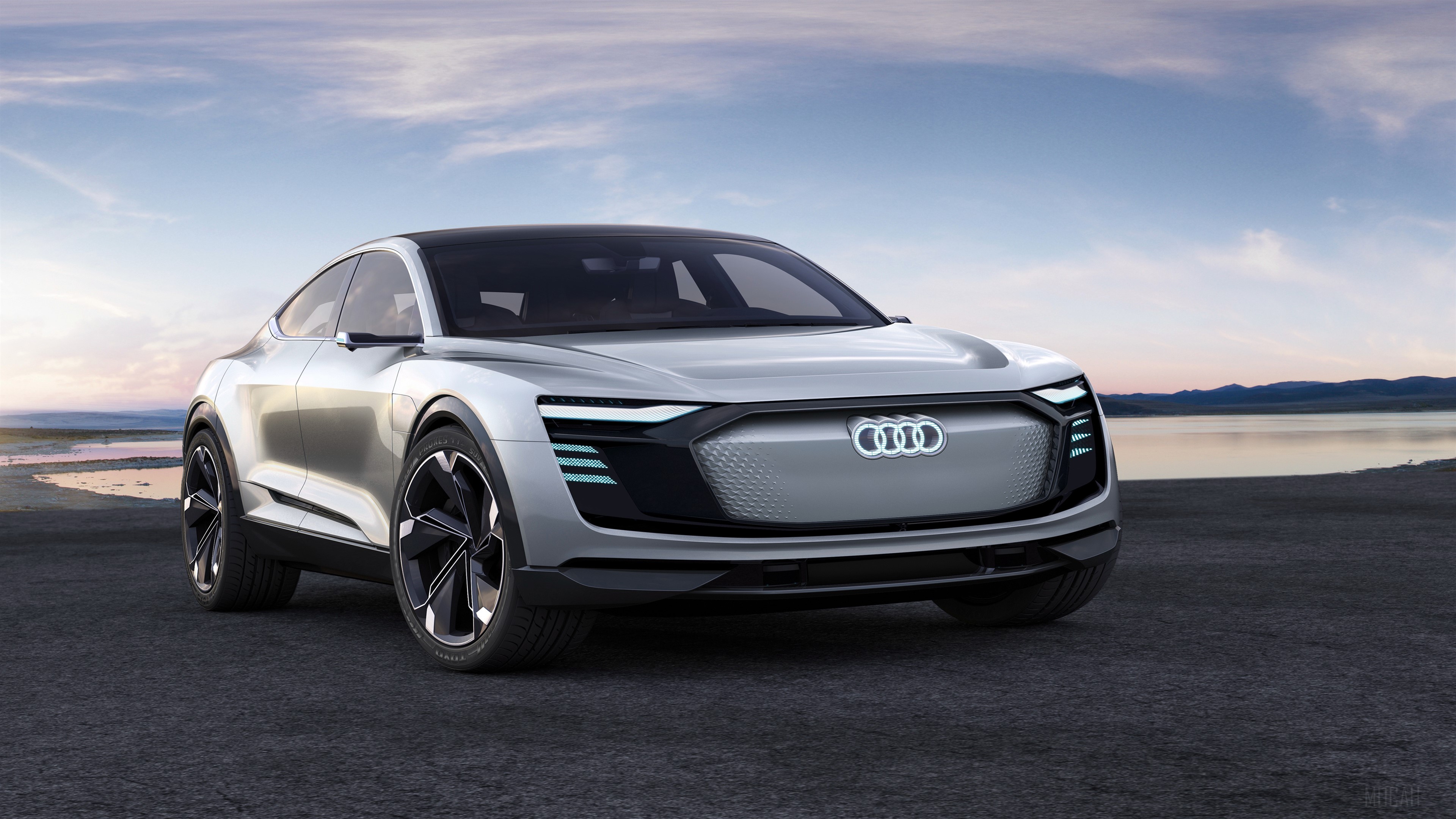 Audi e-tron Sportback Concept 4K HD Wallpaper