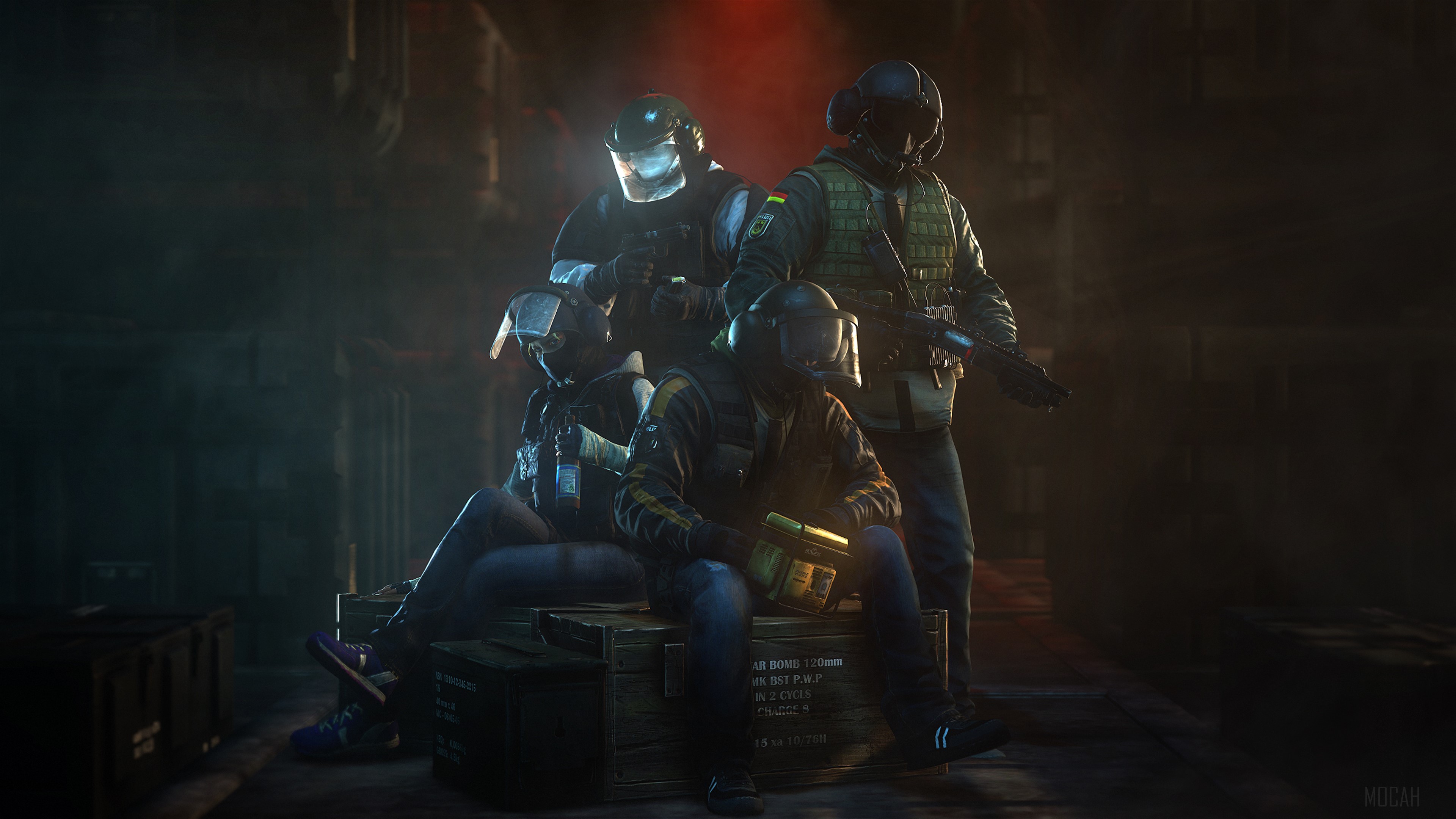 Tom Clancy's Rainbow Six Siege GSG 9 German Operators 4K HD Wallpaper