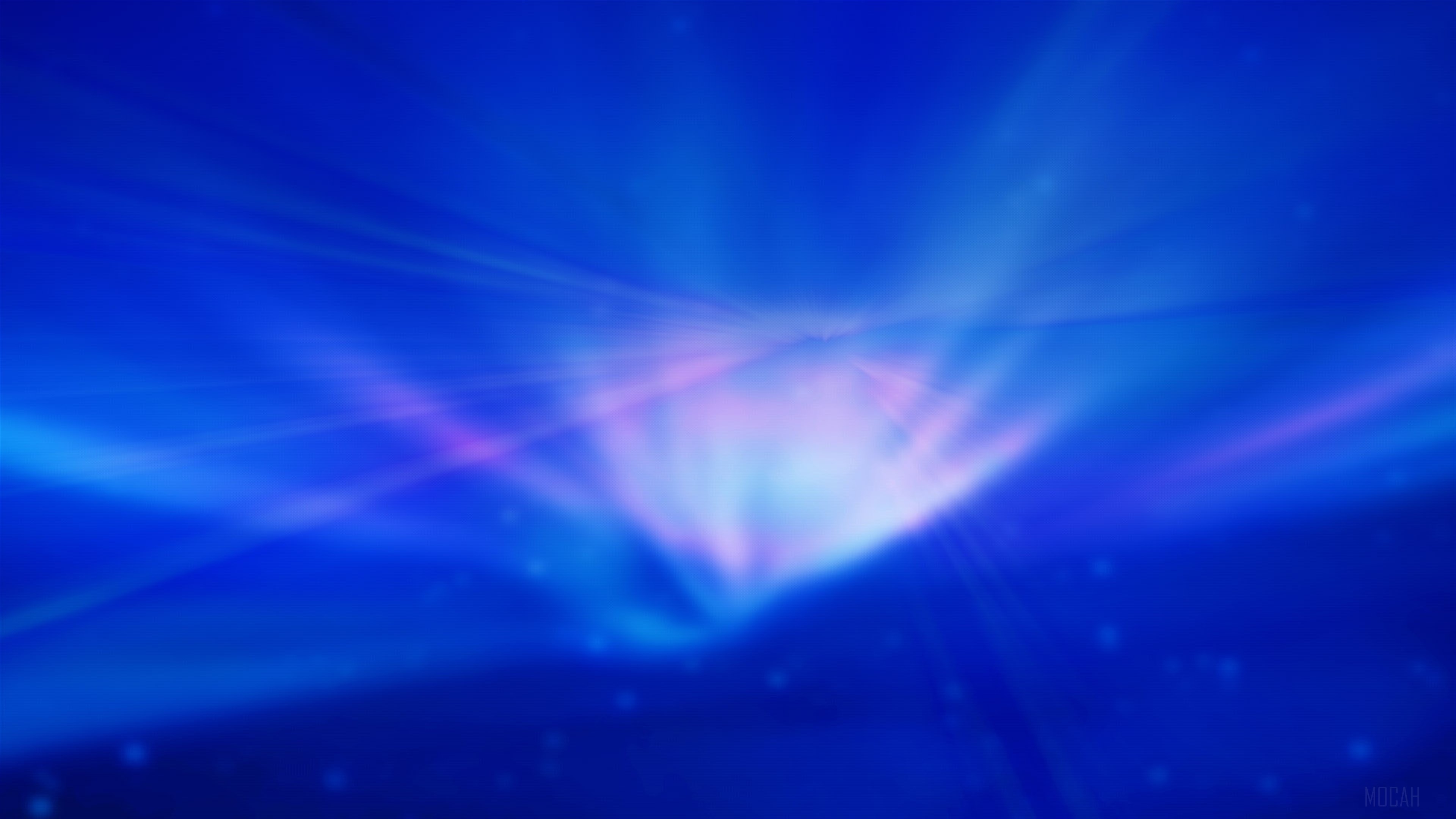 Abstract Blue Aurora 4K HD Wallpaper