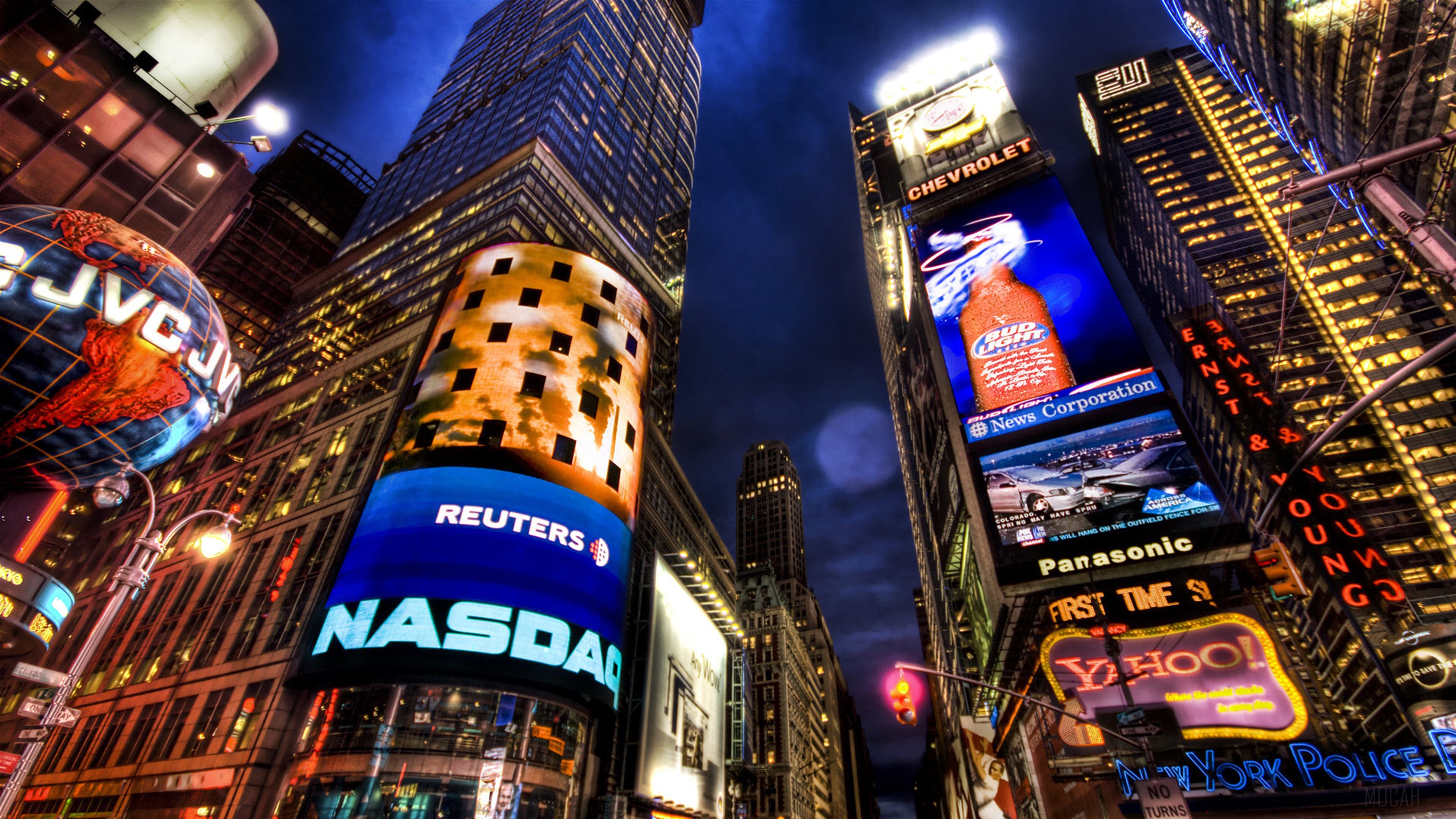 Times Square New York City 4K HD Wallpaper