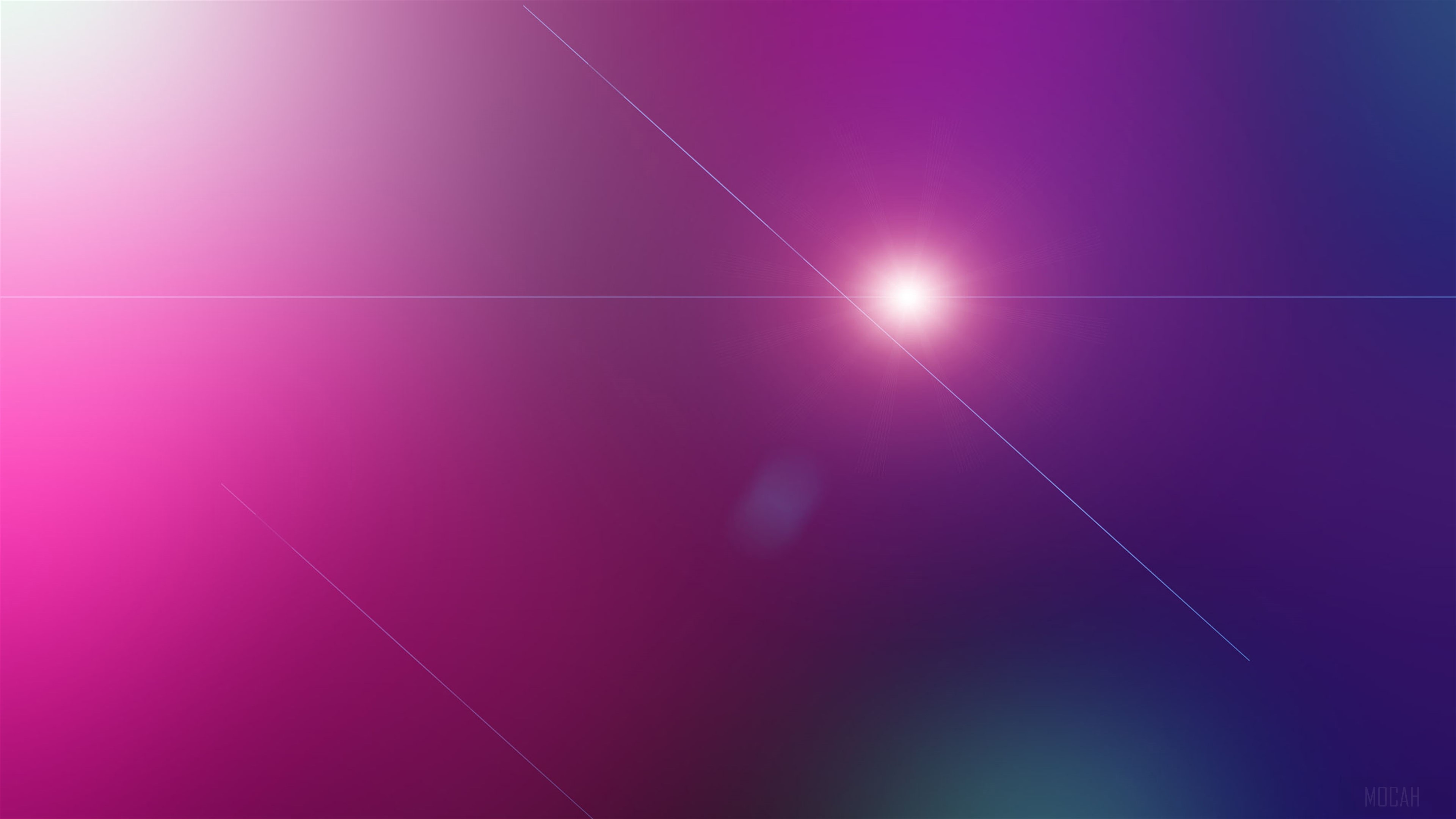 Abstract Cross Lines with Light Glow 4K HD Wallpaper